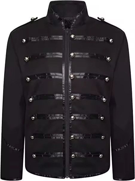 Japanese Brand Black Studded Jacket Size US M / EU 48-50 / 2 - 3 Thumbnail