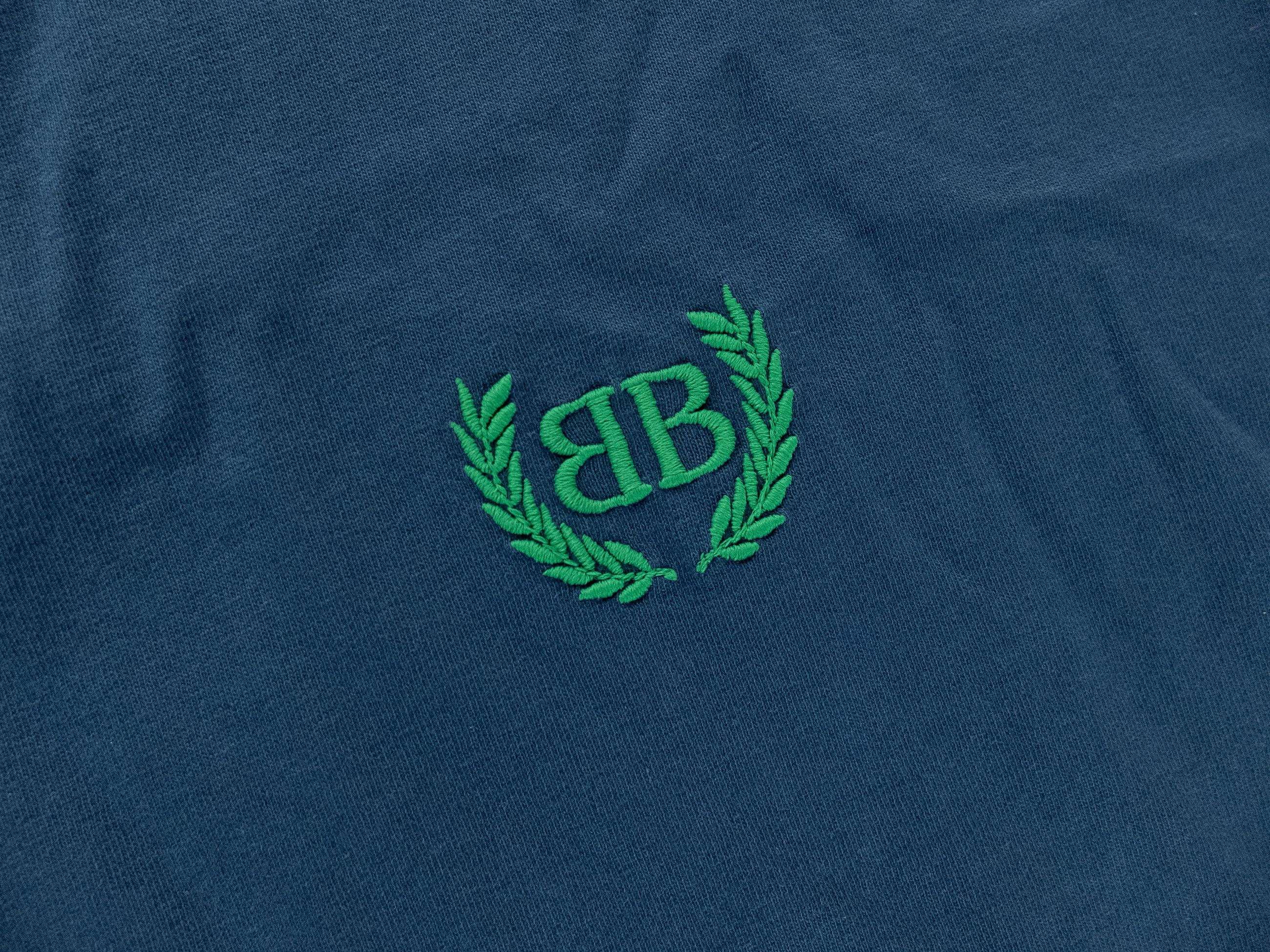 Balenciaga BALENCIAGA Laurel BB logo blue oversize t-shirt Size Medium Size US M / EU 48-50 / 2 - 5 Thumbnail