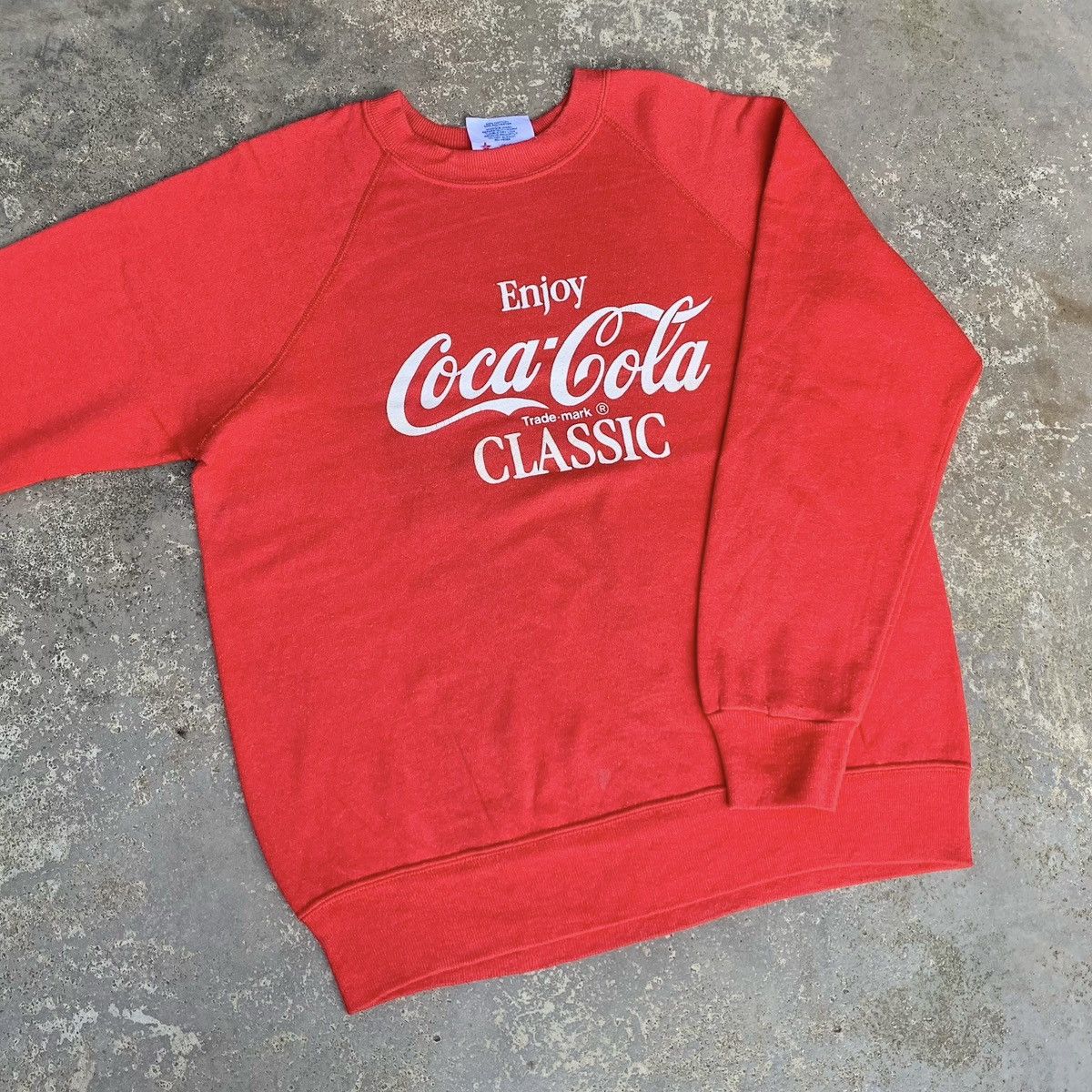 Vintage 90s Soffe Enjoy Coca Cola Classic Crewneck