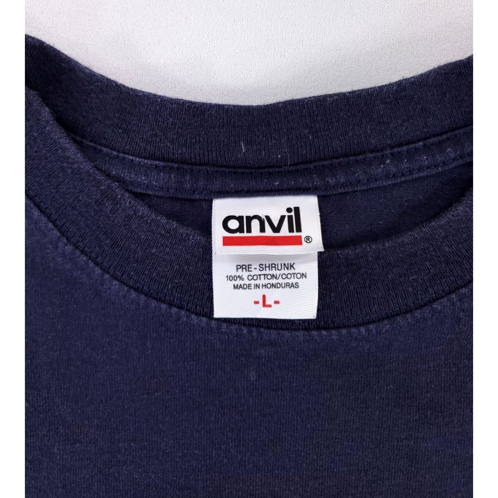 Anvil Dave Matthews Band Anvil 2007 Spring Tour T Shirt Blue Short Sleeve Mens L Size US L / EU 52-54 / 3 - 3 Thumbnail