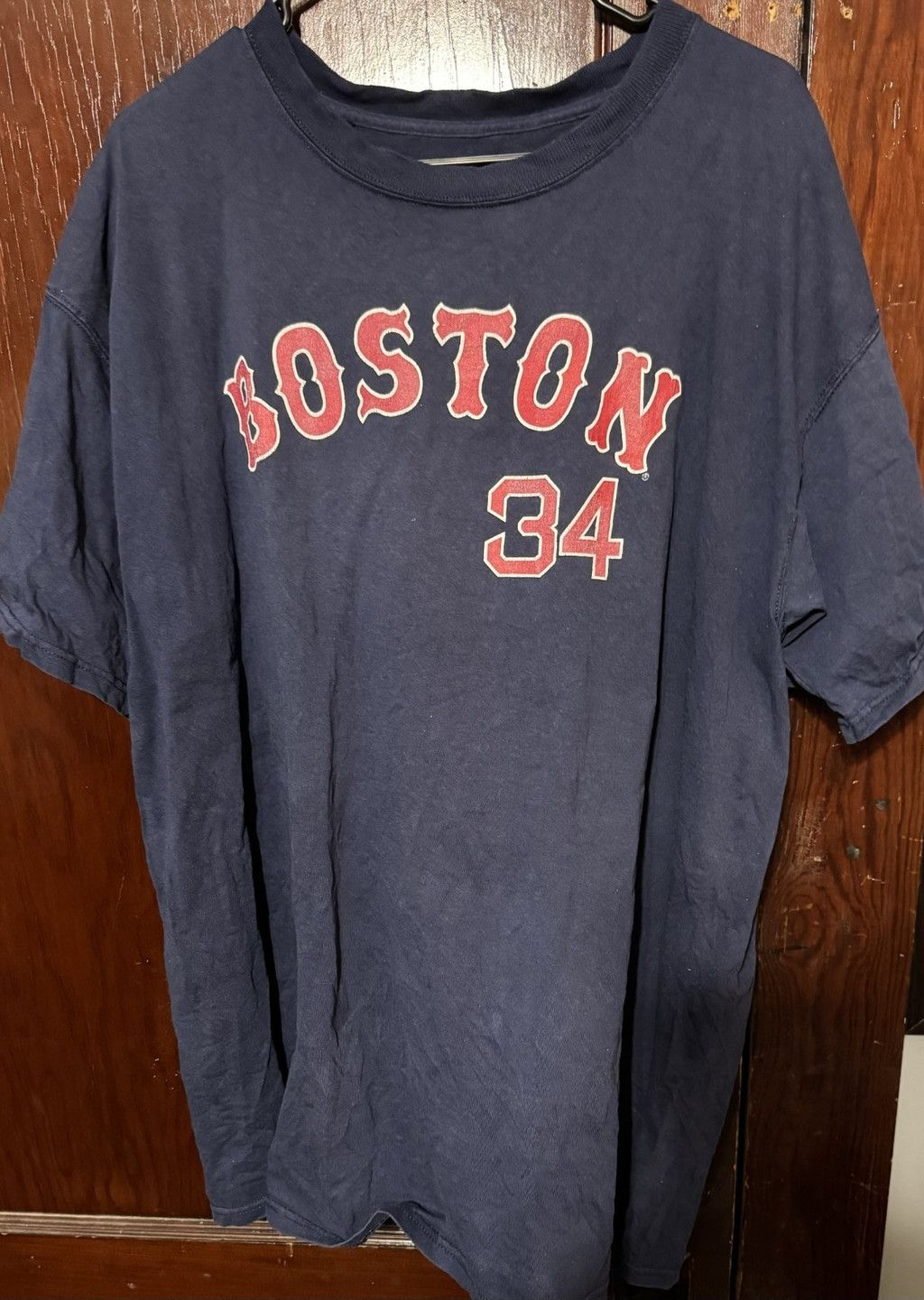 MLB Boston Red Sox David Ortiz S/S Player T-Shirt Men's XL Blue Size US XL / EU 56 / 4 - 2 Thumbnail
