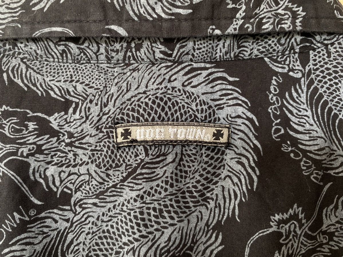Vintage Rare Vintage Dogtown Dragon Longsleeve Button Up Shirt Size US XXL / EU 58 / 5 - 16 Thumbnail