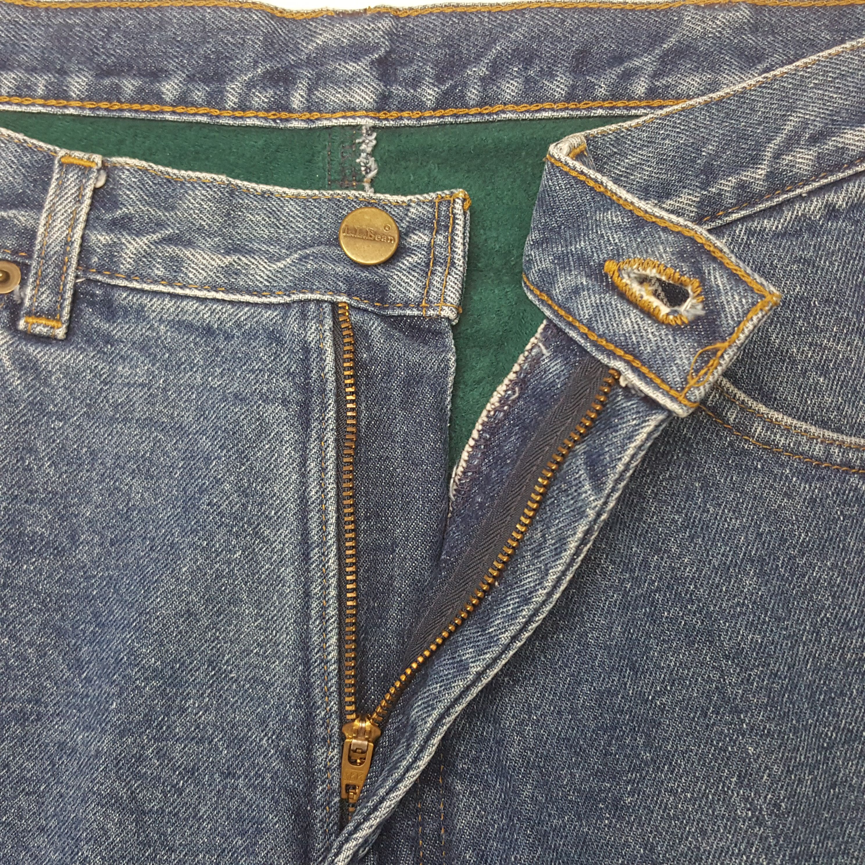 L.L. Bean × Vintage Vintage L.L. Bean Double L Classic Fit Denim Jeans Size US 33 - 12 Thumbnail
