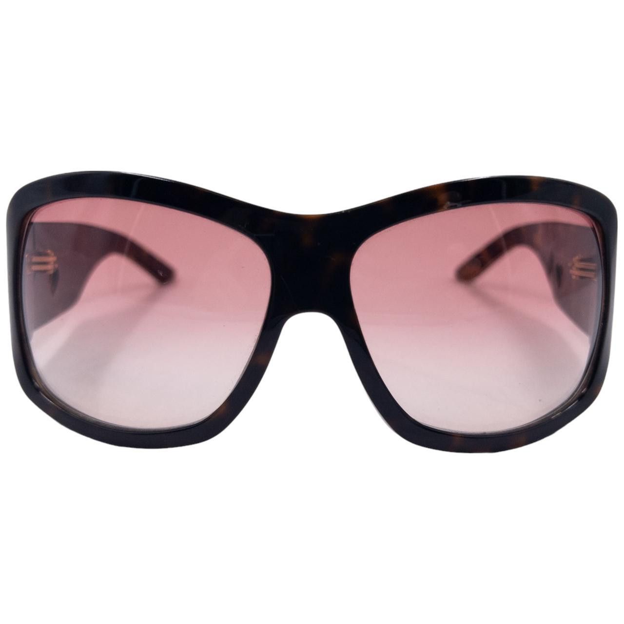 Dior Vintage Dior Tortoise Shell Heart Sunglasses Size ONE SIZE - 2 Thumbnail
