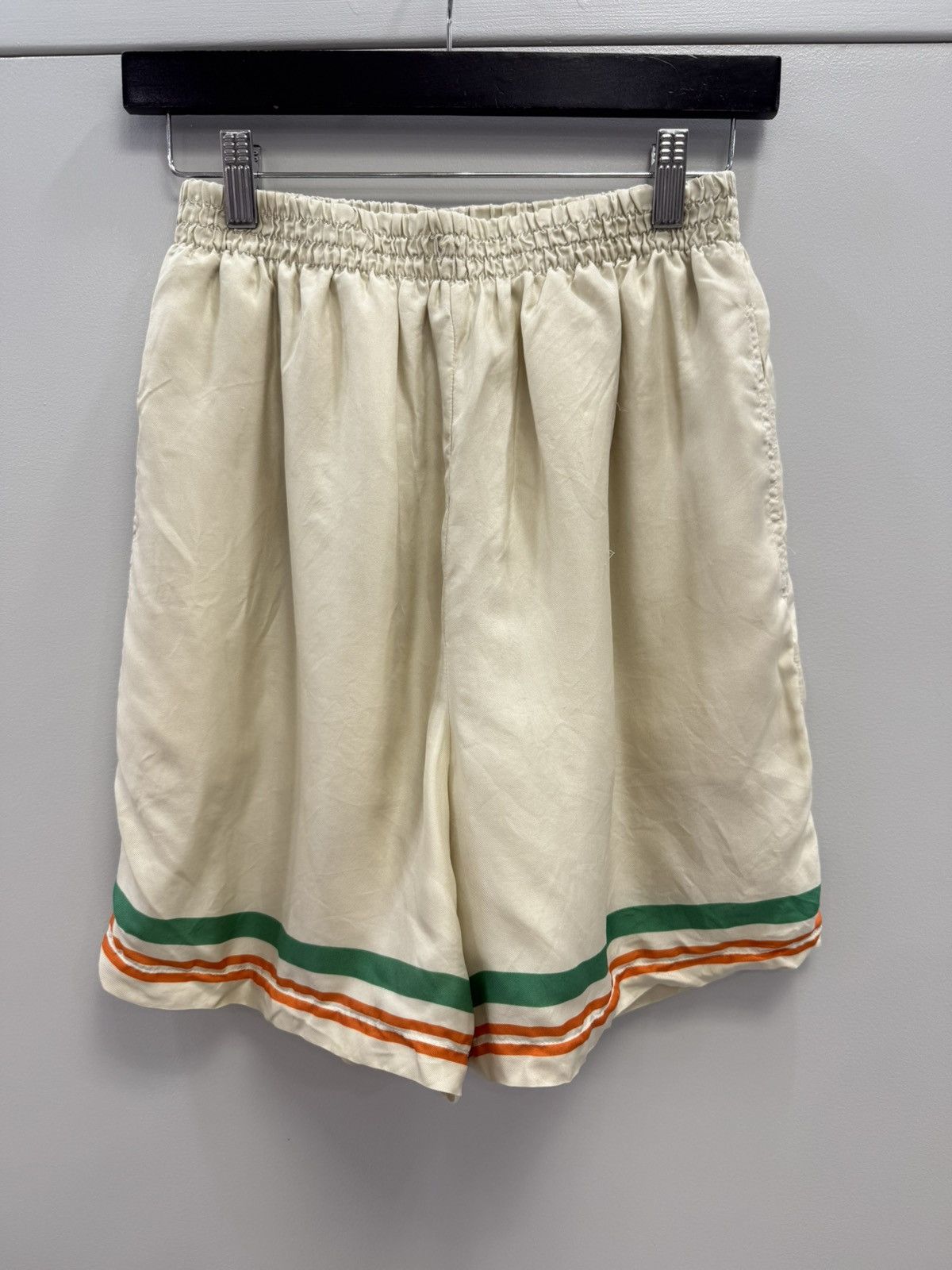 Casablanca Casablanca Silk Tennis Club Shorts Size US 30 / EU 46 - 1 Thumbnail