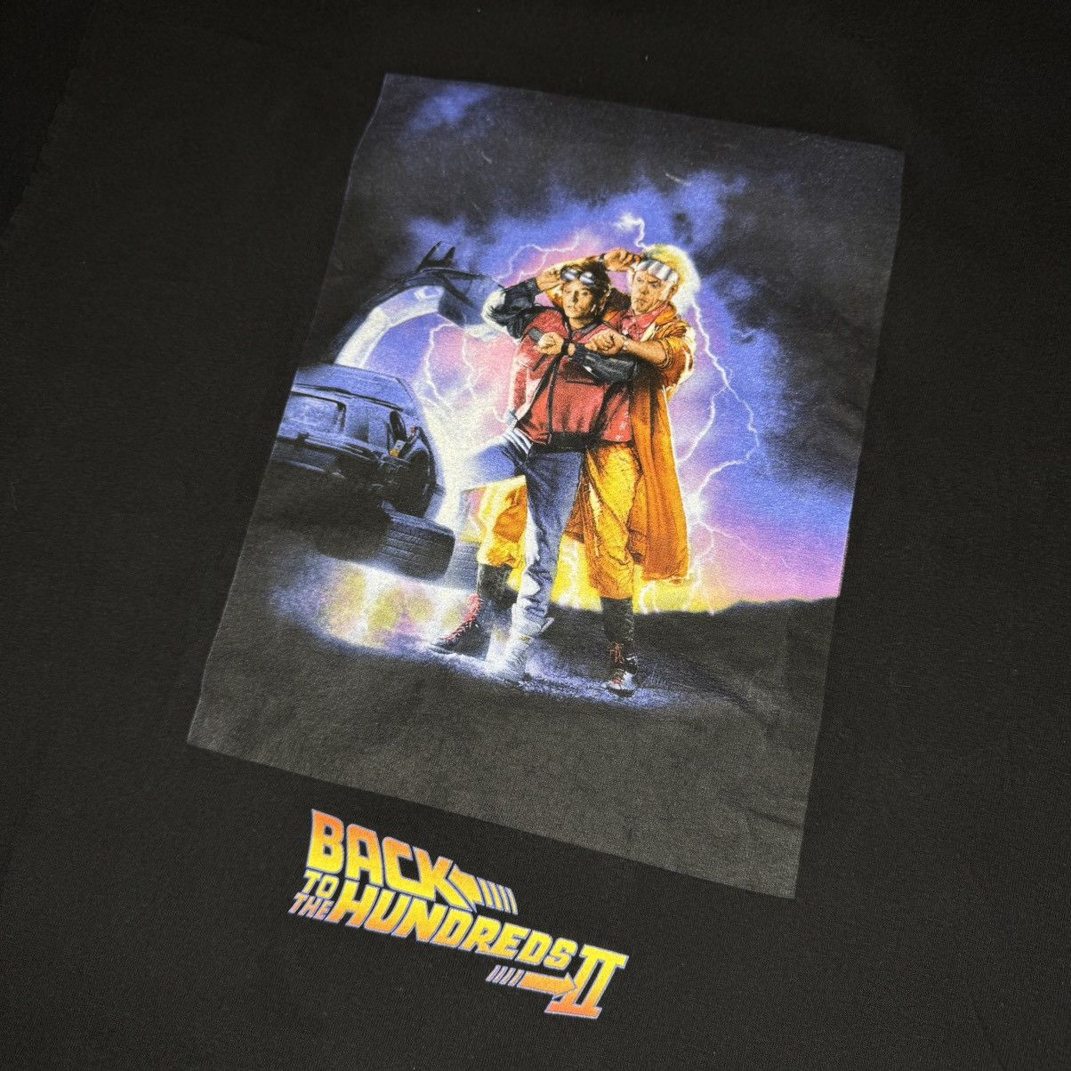 The Hundreds The Hundreds Back To The Hundreds T-shirt Black Large Used Size US L / EU 52-54 / 3 - 2 Thumbnail