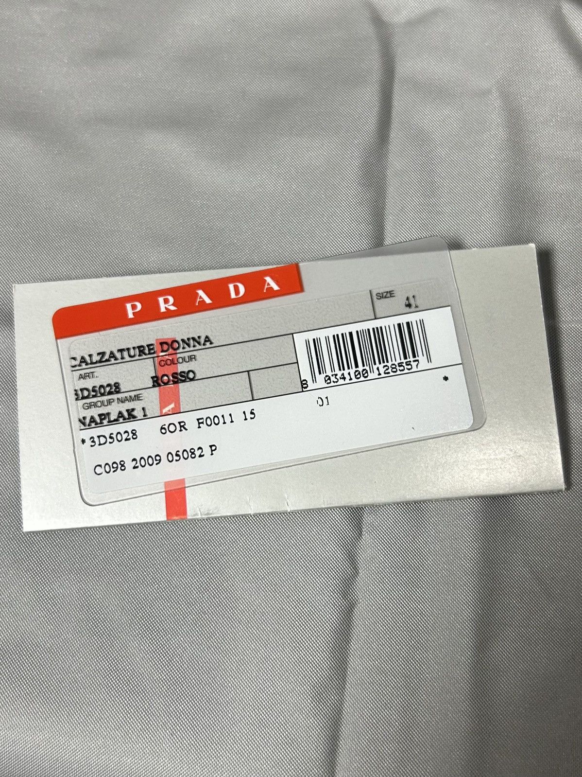 Prada PRADA Red Patent Leather Heels / Loafers (Women’s) Size US 10 / IT 40 - 9 Thumbnail