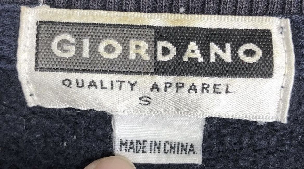 Giordano 🔥Giordano Gioathletic Fleece Hoodies Size US L / EU 52-54 / 3 - 10 Thumbnail
