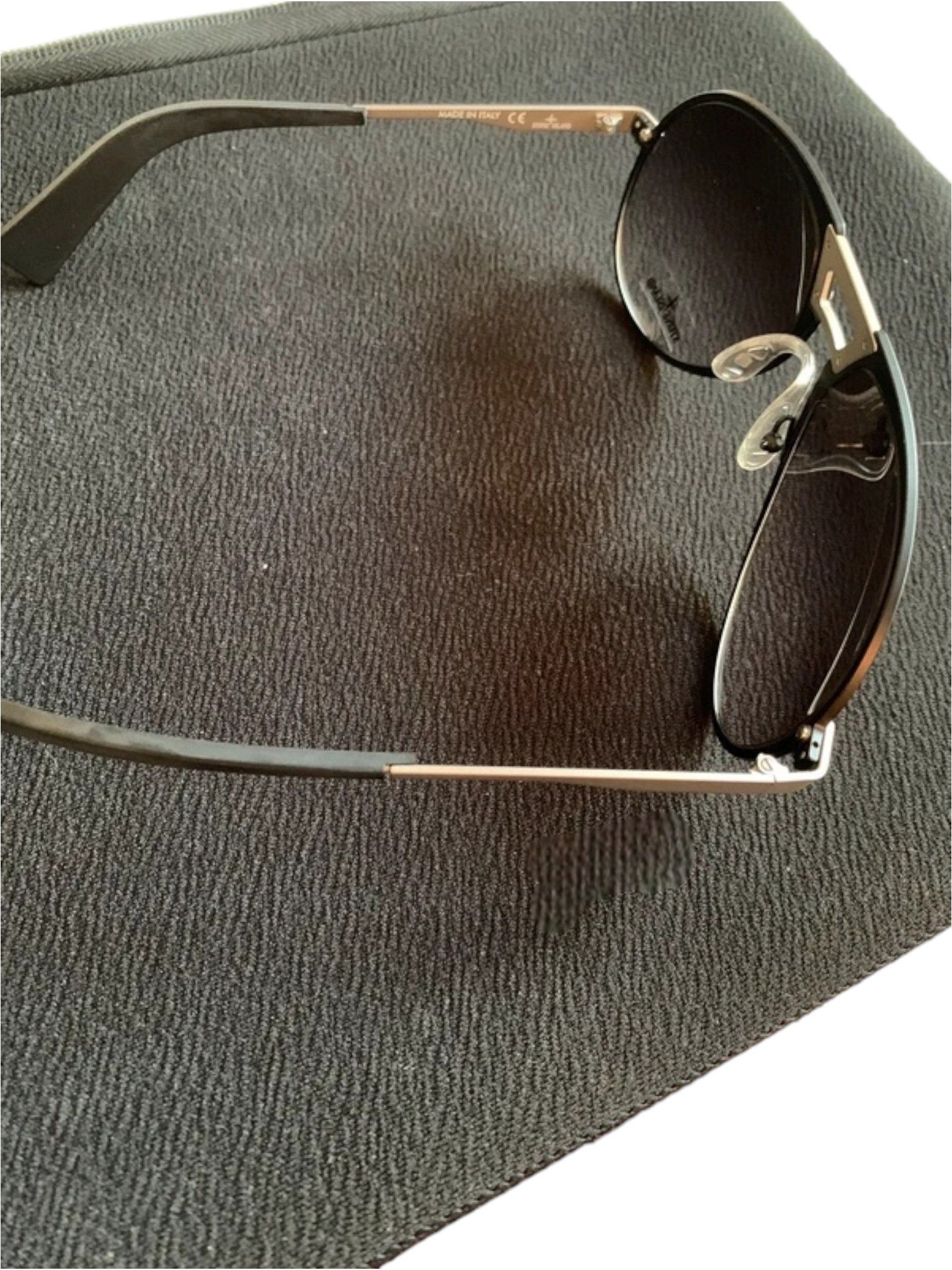 Stone Island Stone Island Silver Double Bridge Aviator Sunglasses, 2010s Size ONE SIZE - 4 Thumbnail