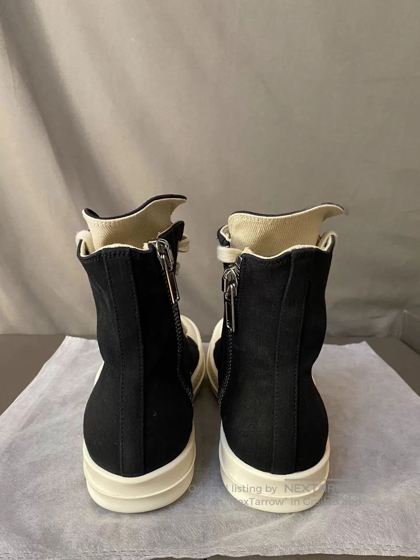 Rick Owens Rick Owens DRKSHDW Canvas Sneakers 36.5. Size US 5.5 / IT 35.5 - 4 Thumbnail