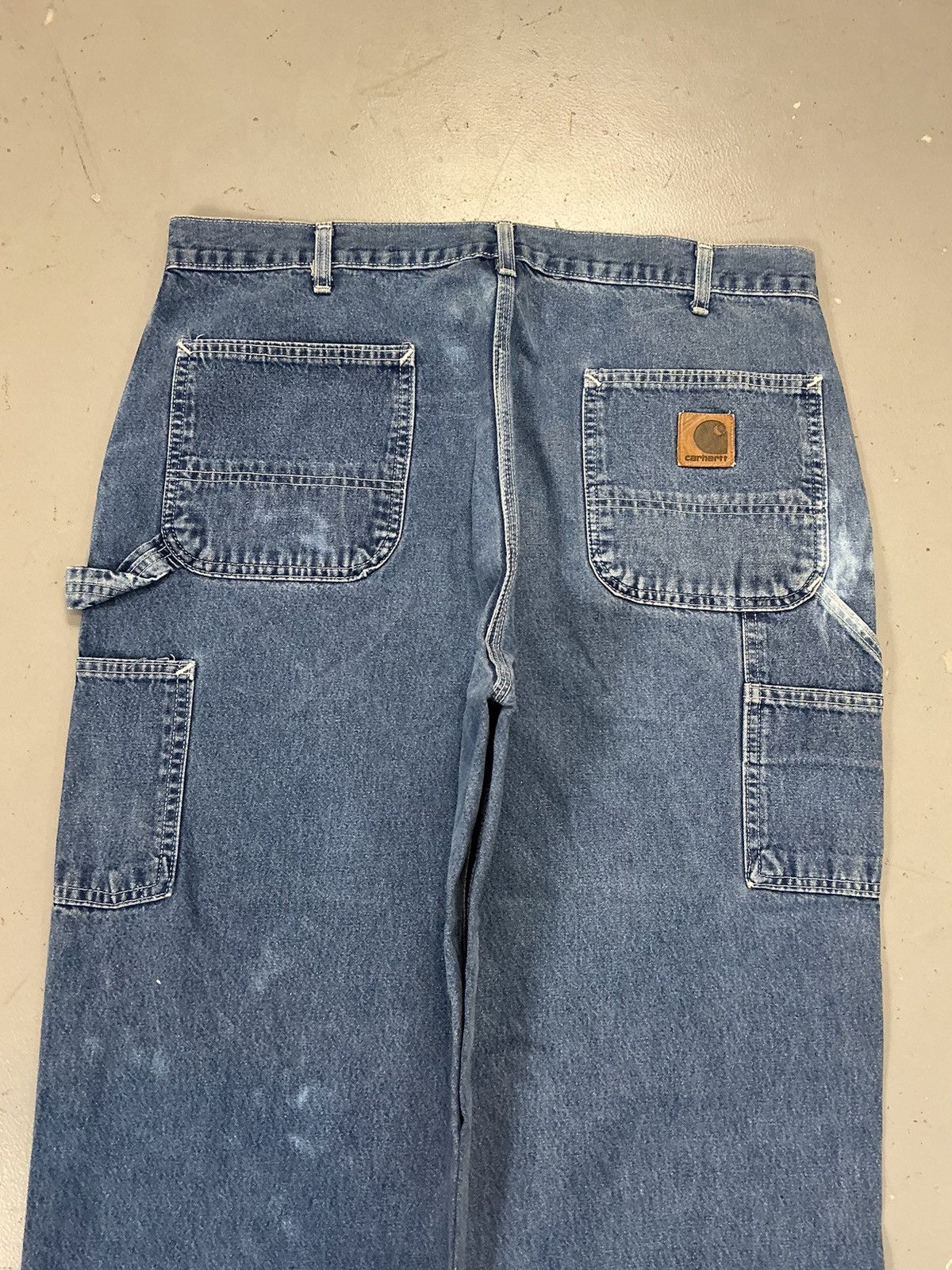 Carhartt × Vintage Vintage Carhartt b13 DST carpenter denim Size US 38 / EU 54 - 7 Thumbnail