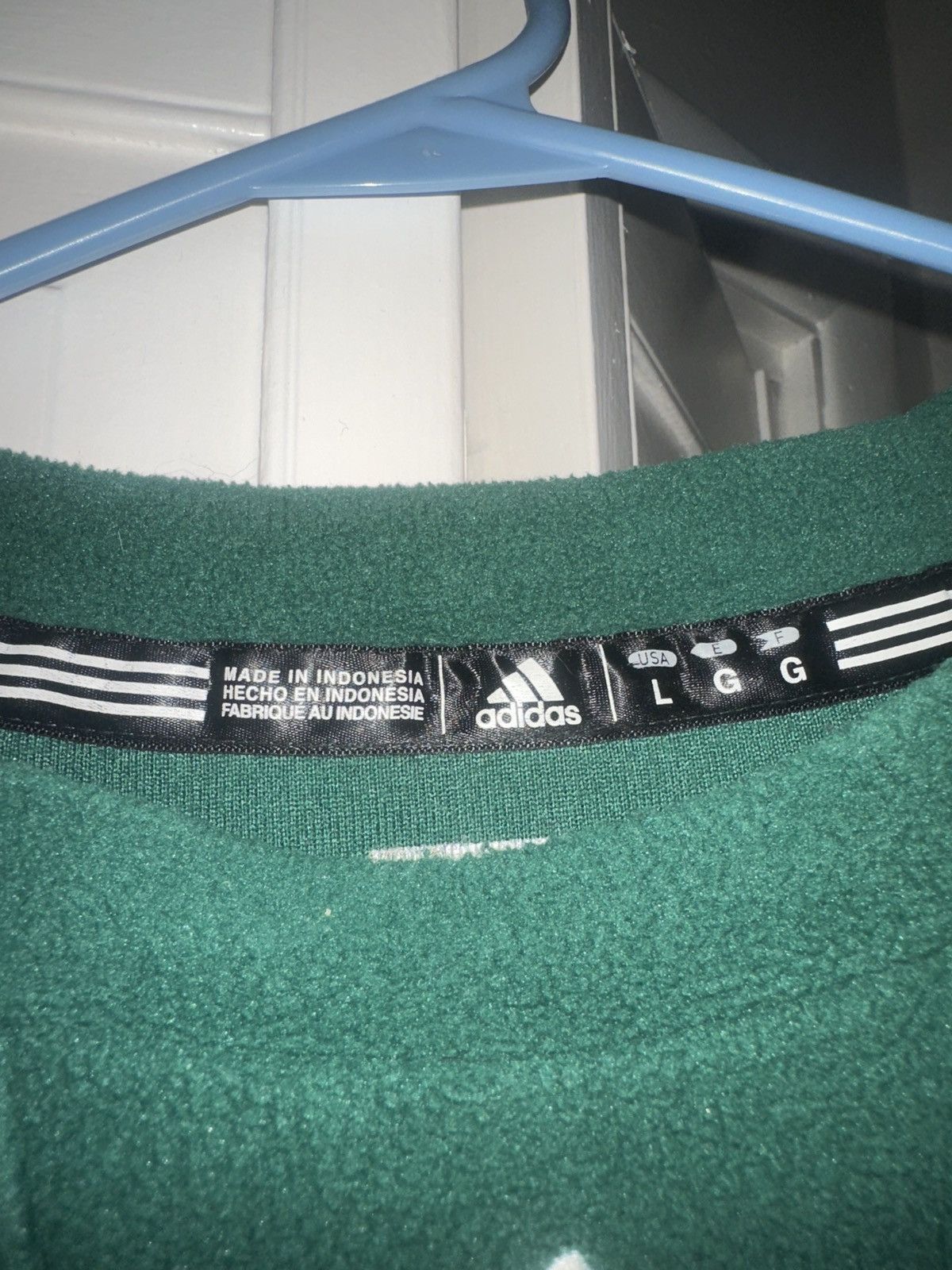 Adidas Adidas vintage Notre Dame fleece Size US L / EU 52-54 / 3 - 2 Thumbnail