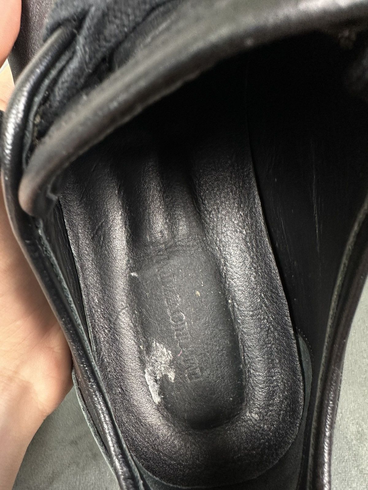 Armani × Emporio Armani Emporio Armani Leather Low Top Sneakers Shoes Men’s Black 41 Size US 8 / EU 41 - 18 Thumbnail