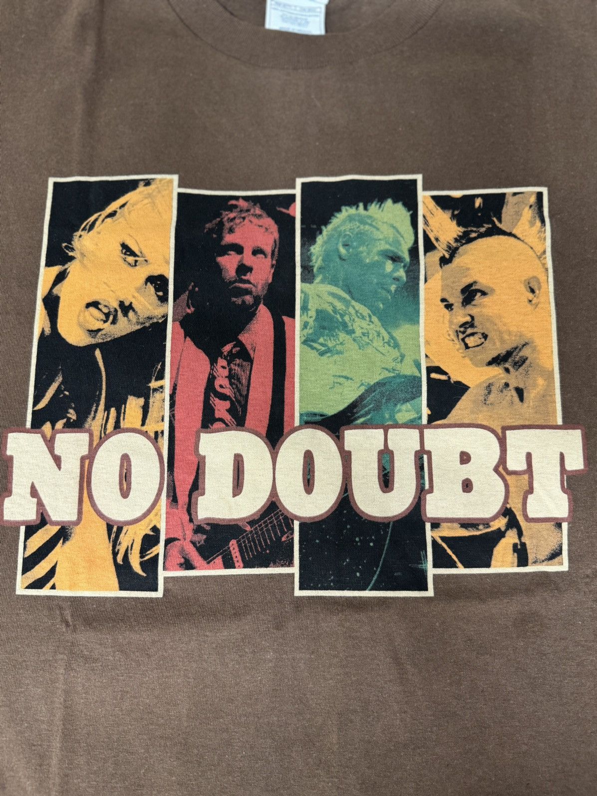 Band Tees × Vintage VINTAGE NO DOUBT 2004 TOUR TEE BROWN Size US L / EU 52-54 / 3 - 2 Thumbnail