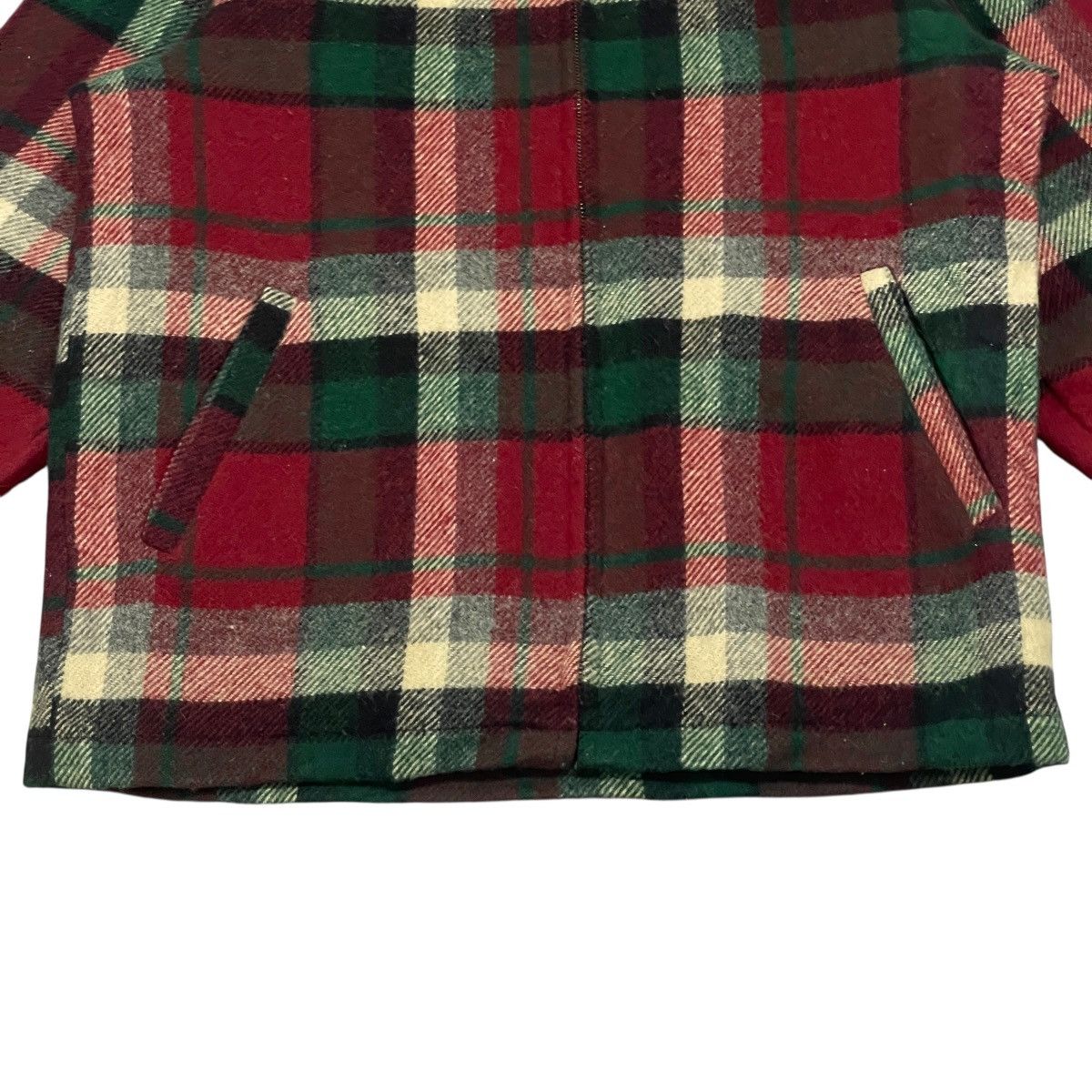Woolrich Woolen Mills ‼️RARE‼️ Vintage Woolrich 80s Wool Plaid Zipper Hunter Jacket Size US M / EU 48-50 / 2 - 7 Thumbnail