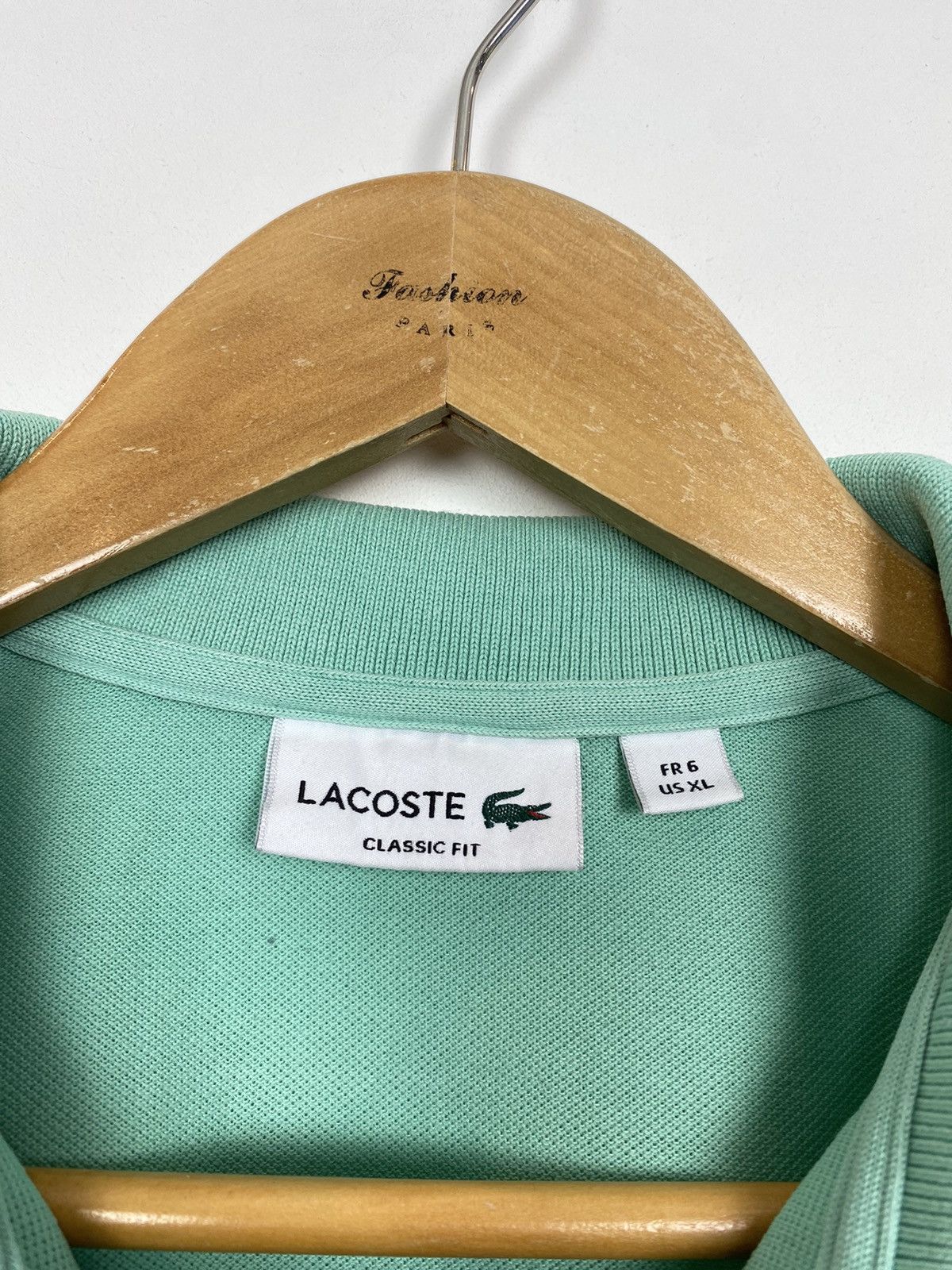 Lacoste Lacoste Short Sleeve Classic Fit Polo Shirt Size 6 XL Green Size US XL / EU 56 / 4 - 4 Thumbnail