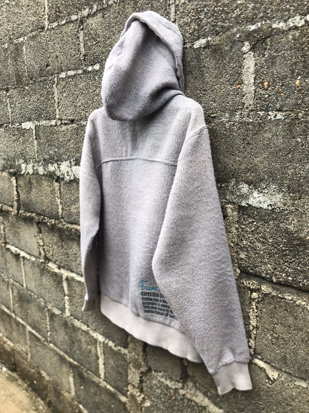 Gotcha ⚡️Surf Style Vintage Gotcha Fleece Hooded Sweater Size US M / EU 48-50 / 2 - 17 Thumbnail