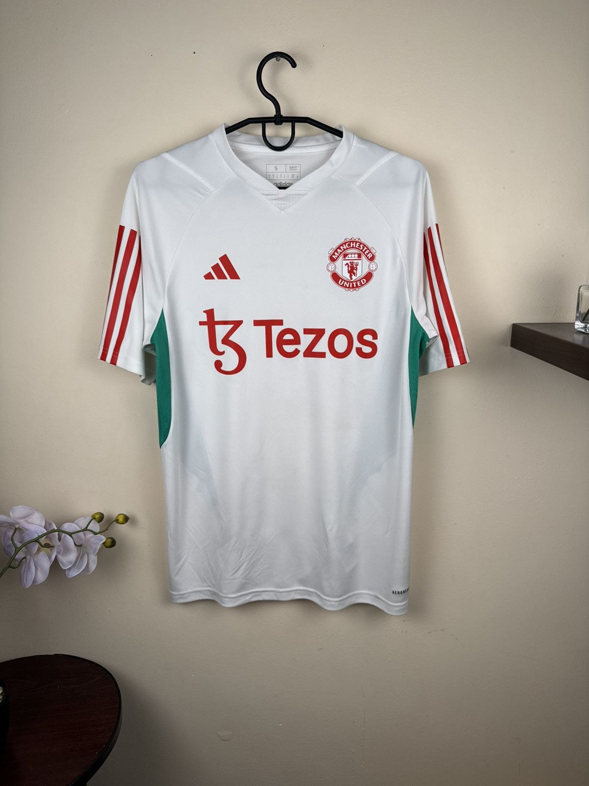 Adidas Adidas Manchester United Jersey 2023/2024 Training S Size US S / EU 44-46 / 1 - 1 Thumbnail