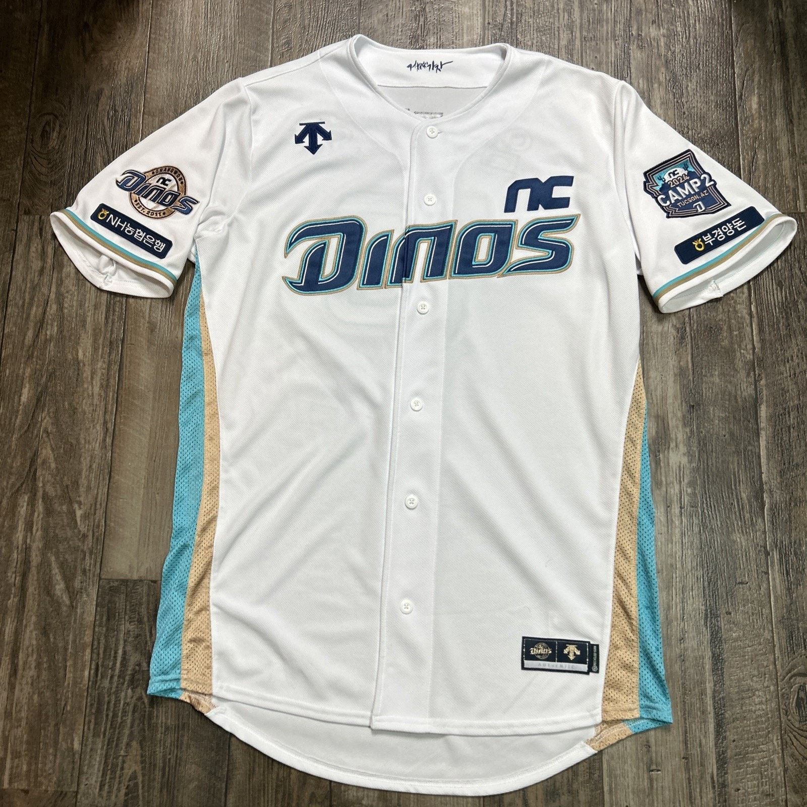 Descente 2024 Descente Changwon nc Dinos Korean Authentic jersey Size US XXL / EU 58 / 5 - 1 Thumbnail