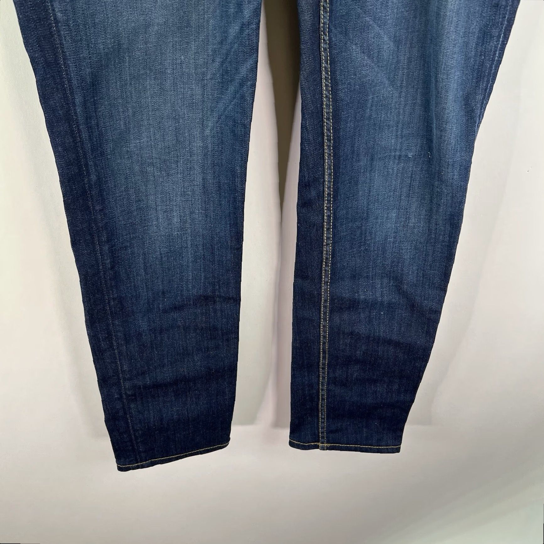 Hudson Hudson Collin Skinny Jeans Womens Plus Size 30 Blue 29 Inseam Denim 5-Pocket Dark Wash Zipper Button Logo Clothing Jeans Mens? Size 30" / US 8 / IT 44 - 4 Thumbnail