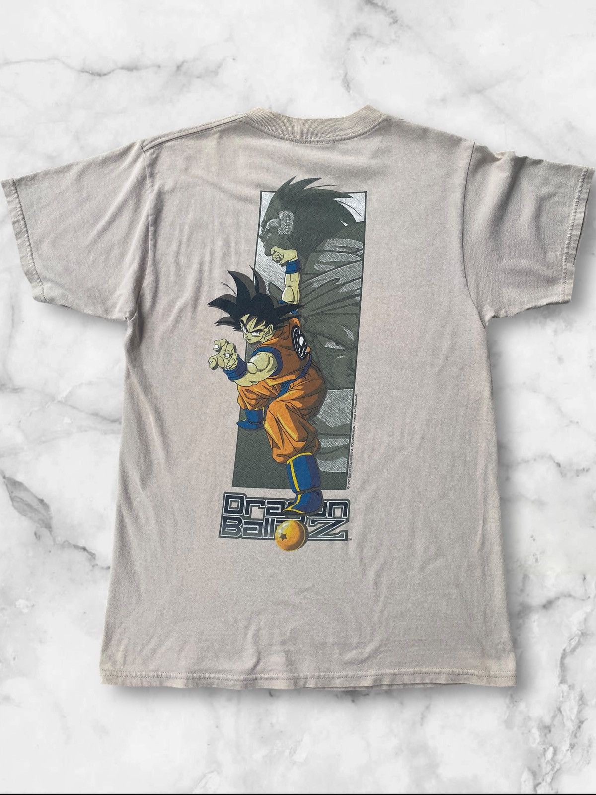 Anime Vintage Dragon Ball Z Goku Raditz Saga 1997 Rare Limited Size US M / EU 48-50 / 2 - 2 Thumbnail