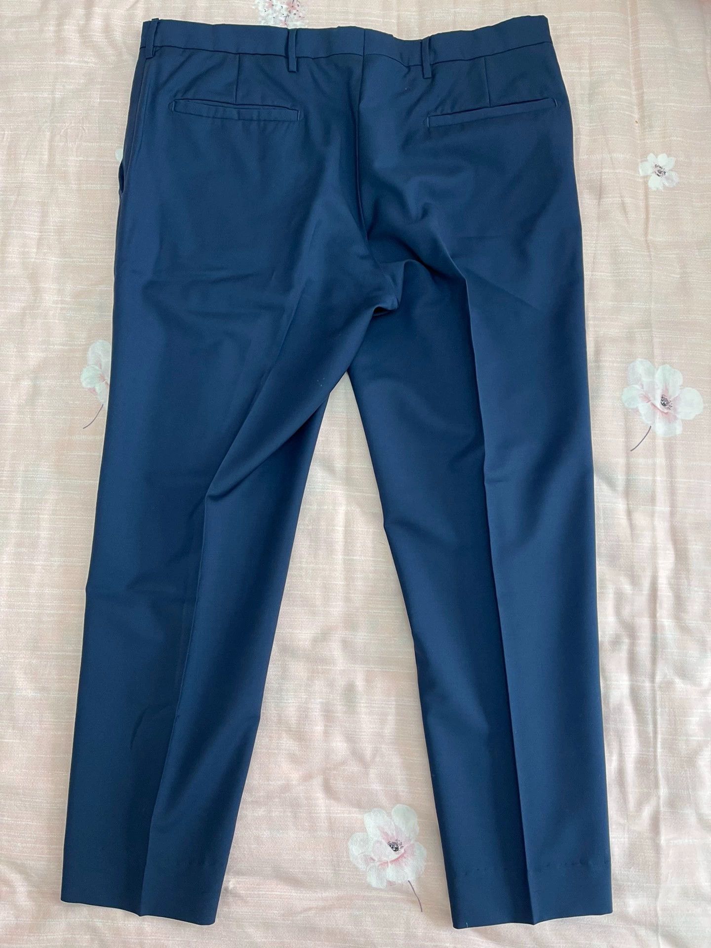 Prada Prada Basic 100% Wool Blue Trousers 52 Mens Size US 36 / EU 52 - 3 Thumbnail
