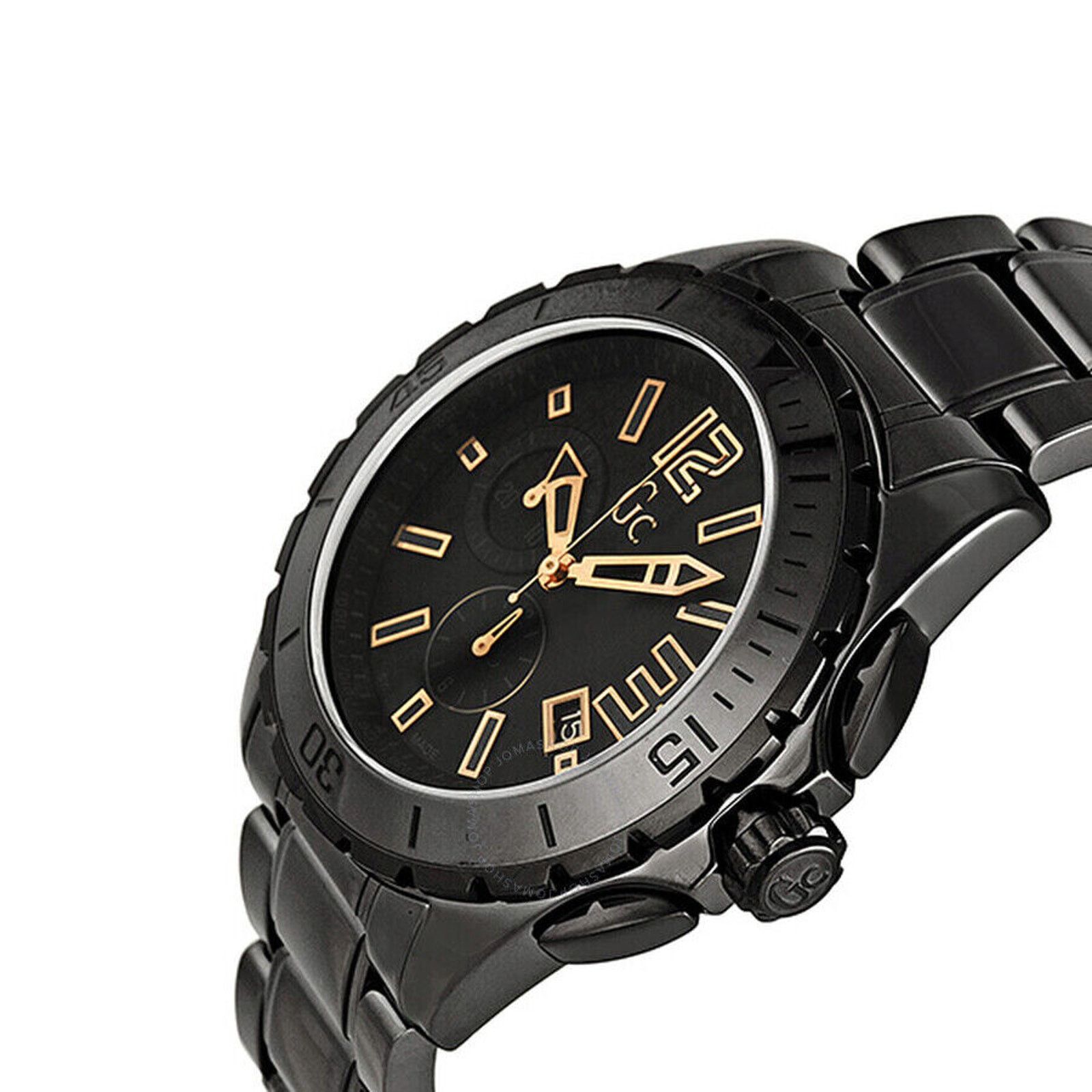 Guess Guess Collection GC Sport XXL Chronograph Ceramic 45mm Watch Size ONE SIZE - 2 Thumbnail