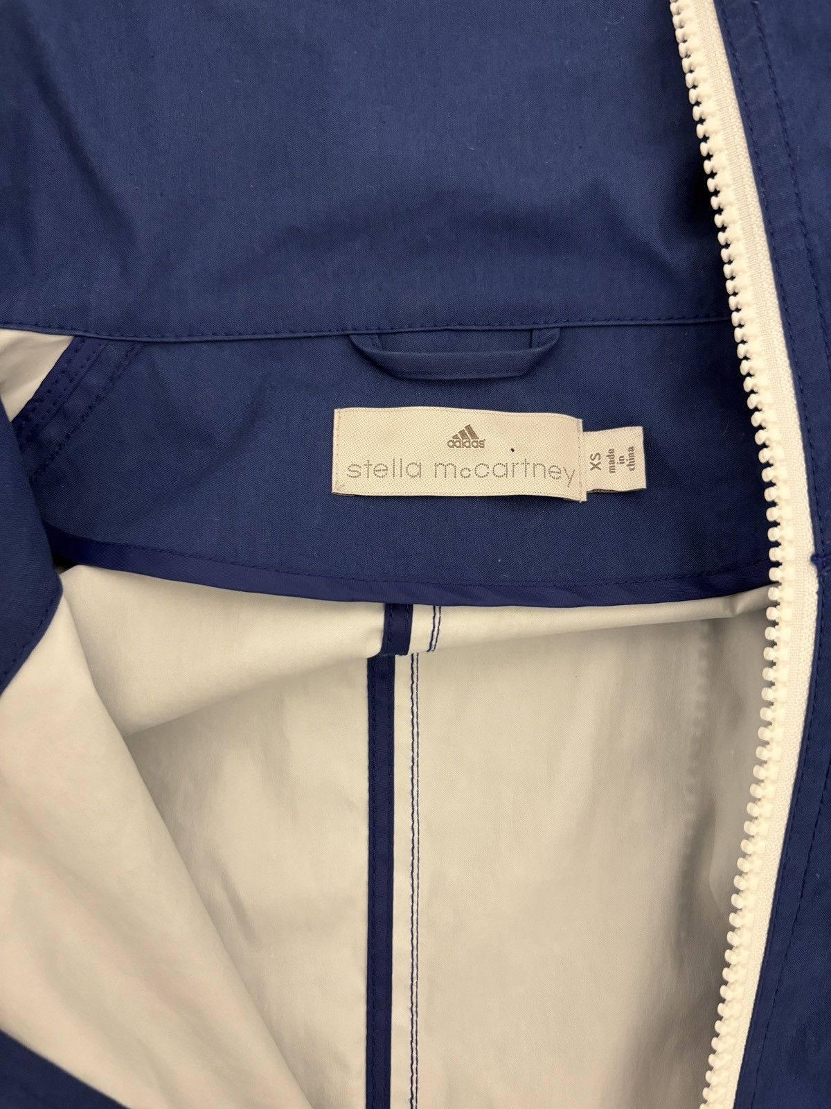 Adidas × Stella McCartney RARE Adidas x Stella McCartney Navy Jacket Size XS / US 0-2 / IT 36-38 - 3 Thumbnail