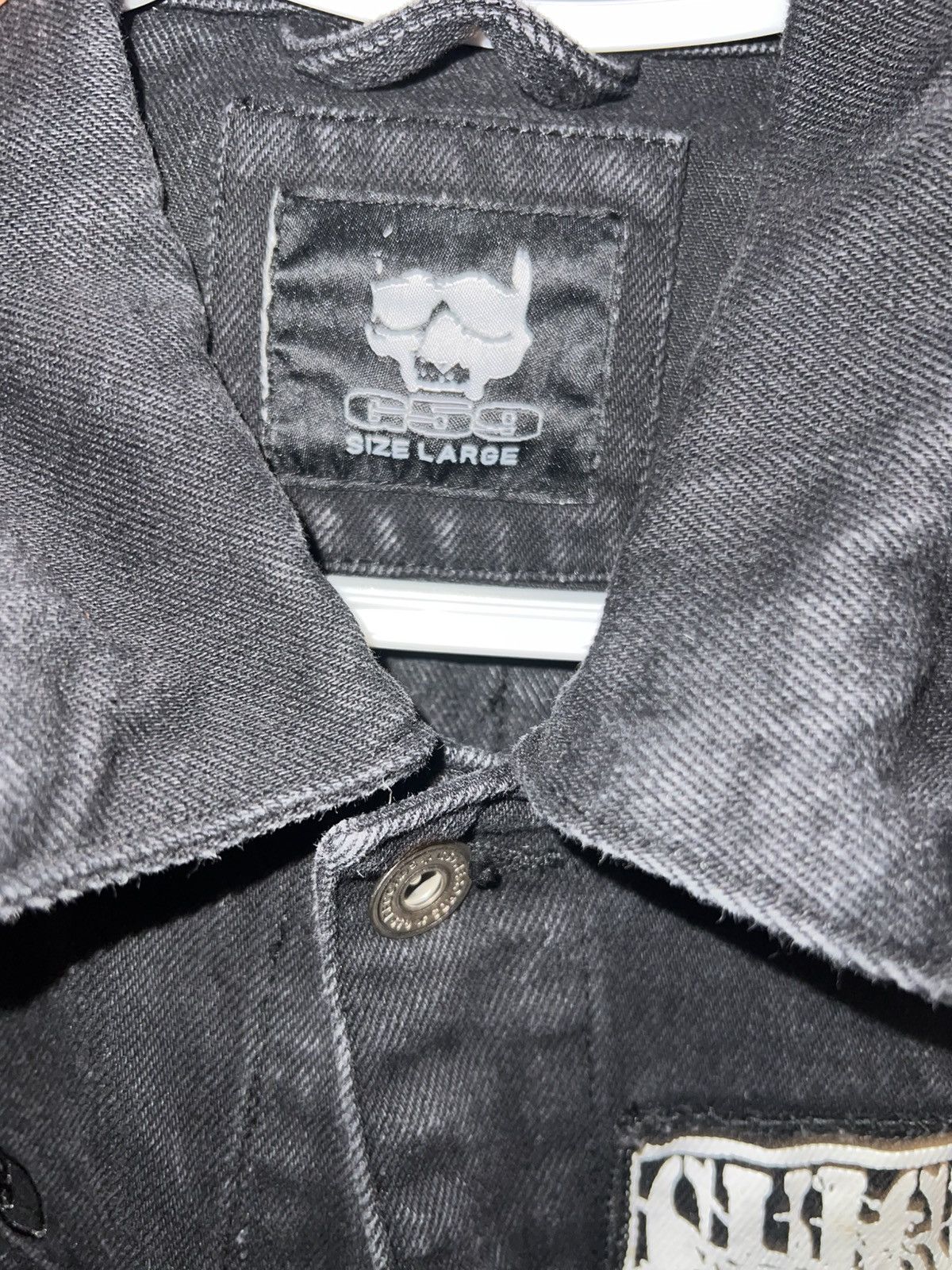 G59 Records Anarchy denim jacket Size US L / EU 52-54 / 3 - 4 Thumbnail