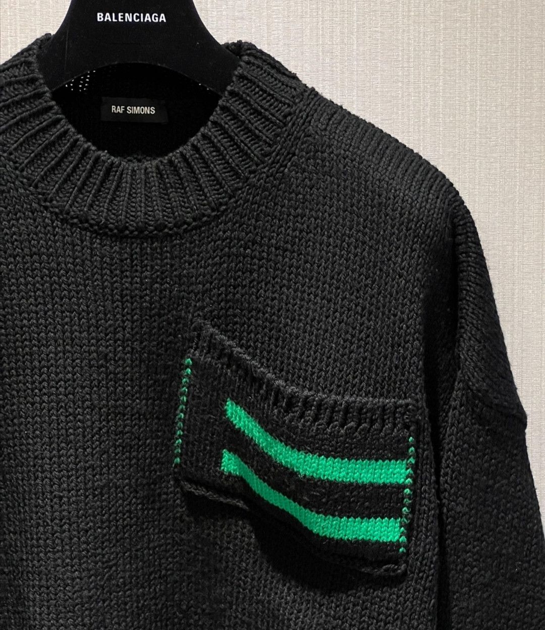Raf Simons Raf Simons Silhouette Pocket Sweater Size US L / EU 52-54 / 3 - 5 Thumbnail