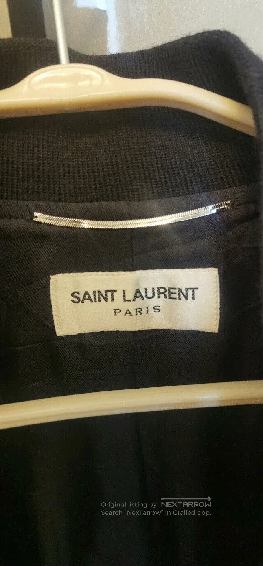 Saint Laurent Paris Saint Laurent Black Gold Embroidered Jacket. Size US M / EU 48-50 / 2 - 2 Thumbnail