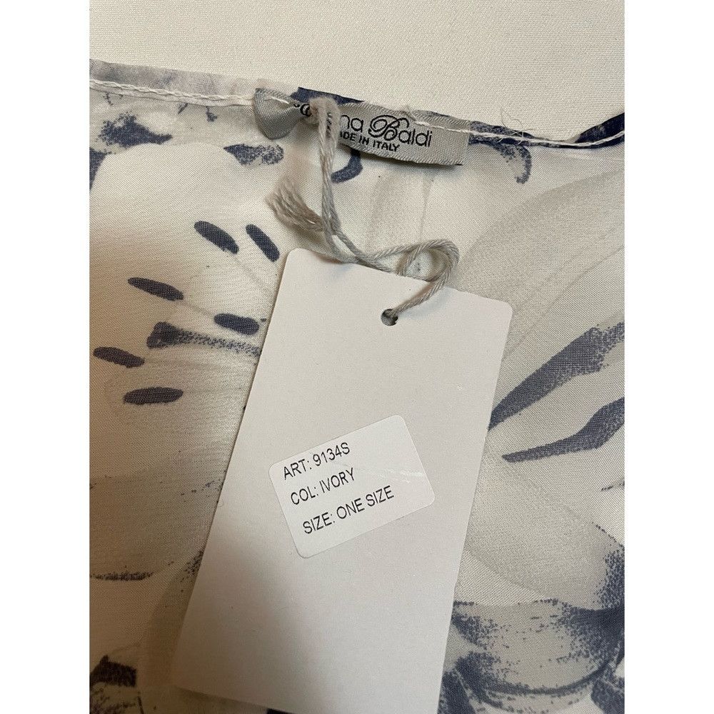 Other NWT New Elena Baldi Floral Print Silk Blend Kimono Duster O Size ONE SIZE - 5 Thumbnail