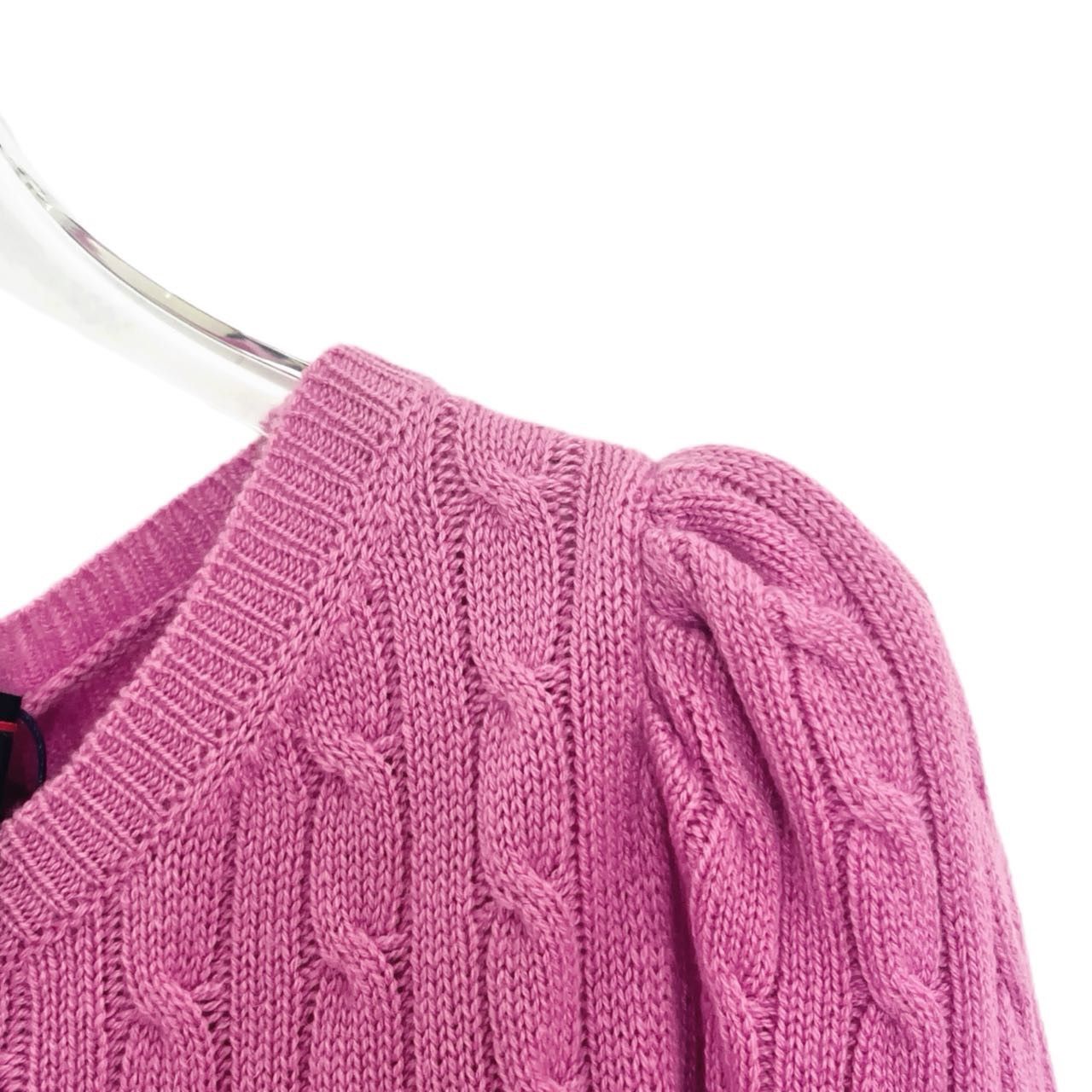 Gucci GUCCI FW22 Cable Knit Crew Neck Pullover Sweater K26WX Size XS / US 0-2 / IT 36-38 - 3 Thumbnail