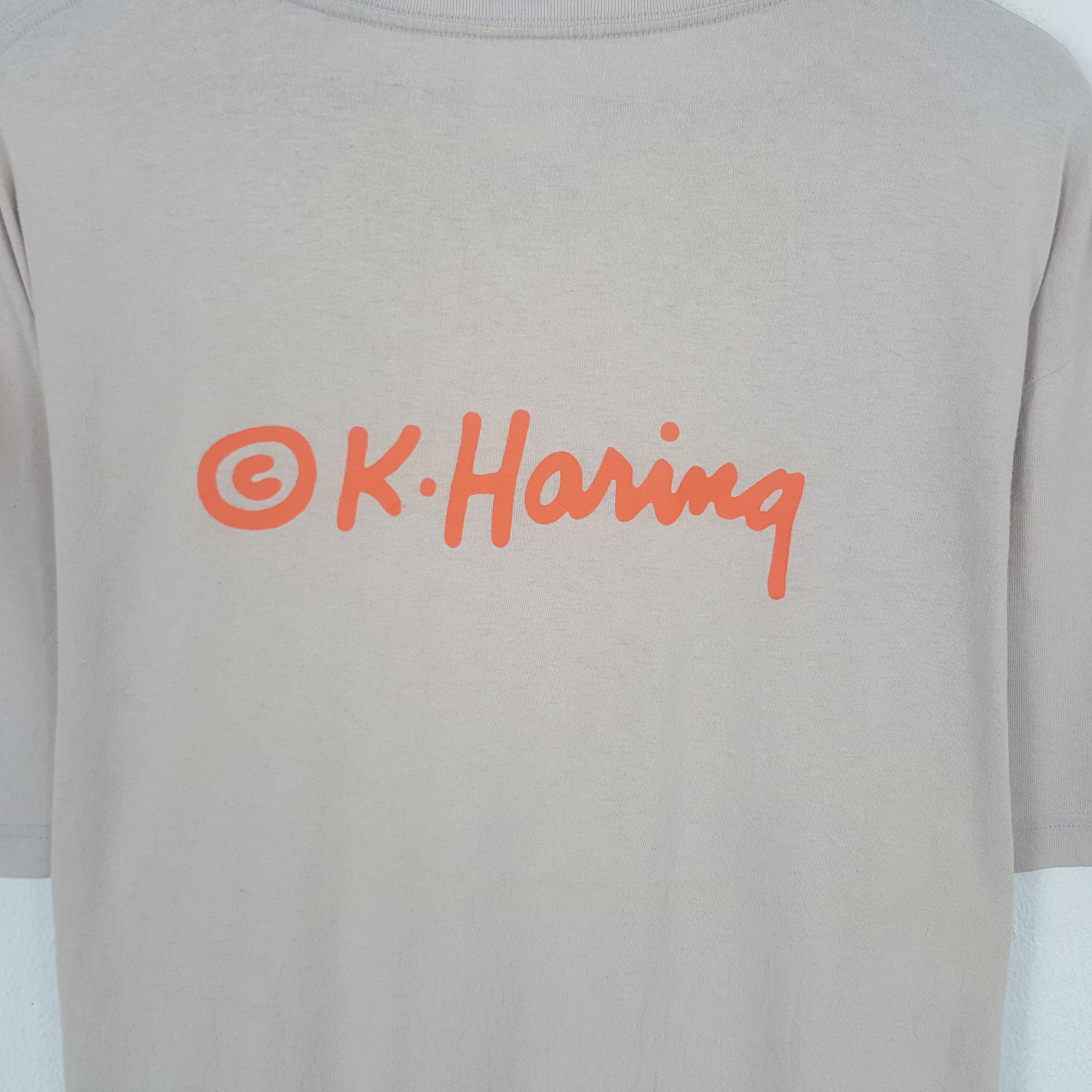 Keith Haring Vintage Keith Haring Art Tshirt Size US XL / EU 56 / 4 - 4 Thumbnail