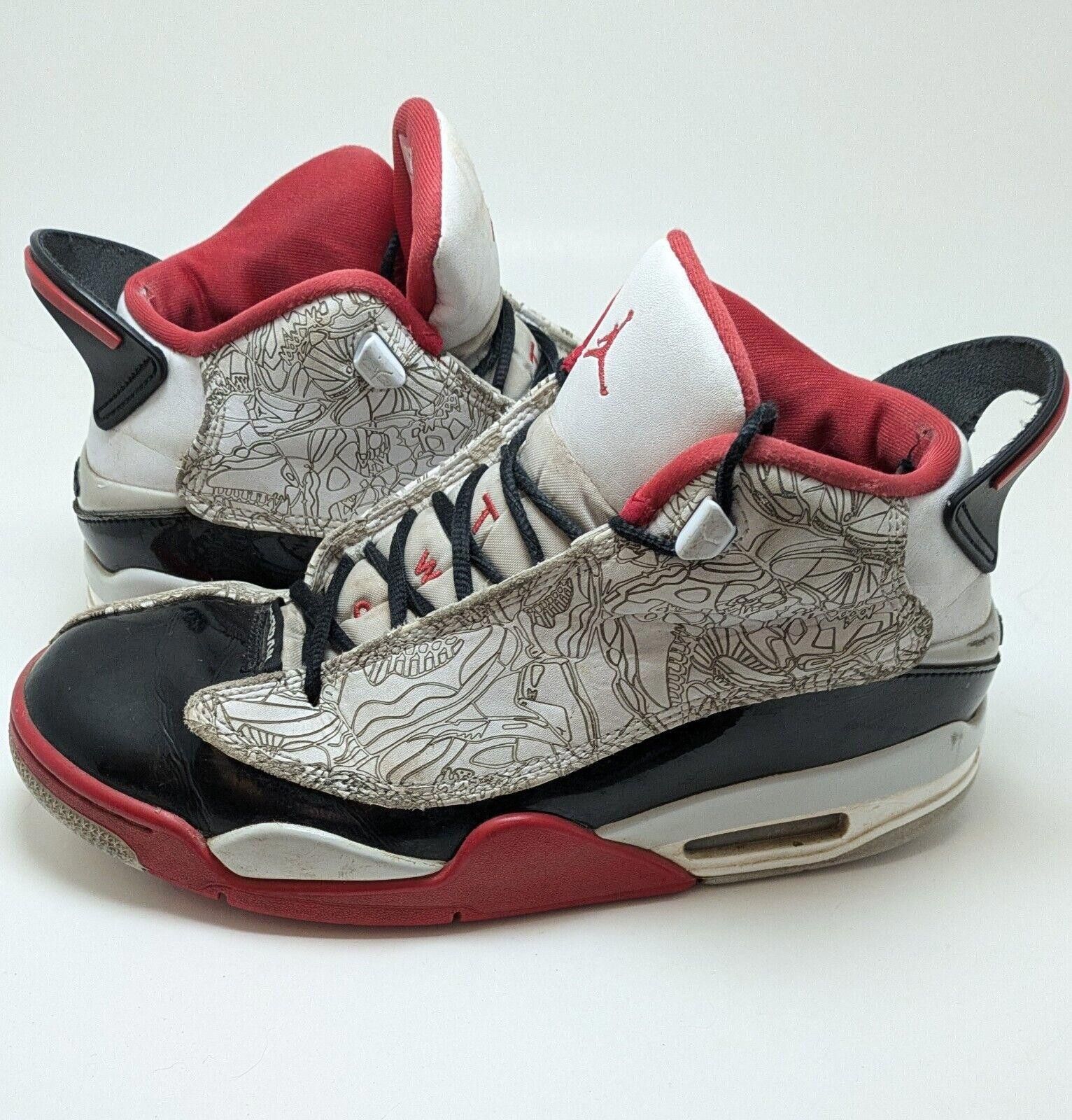 Mens Nike Air Jordan Dub Zero Black Basketball Shoes Size