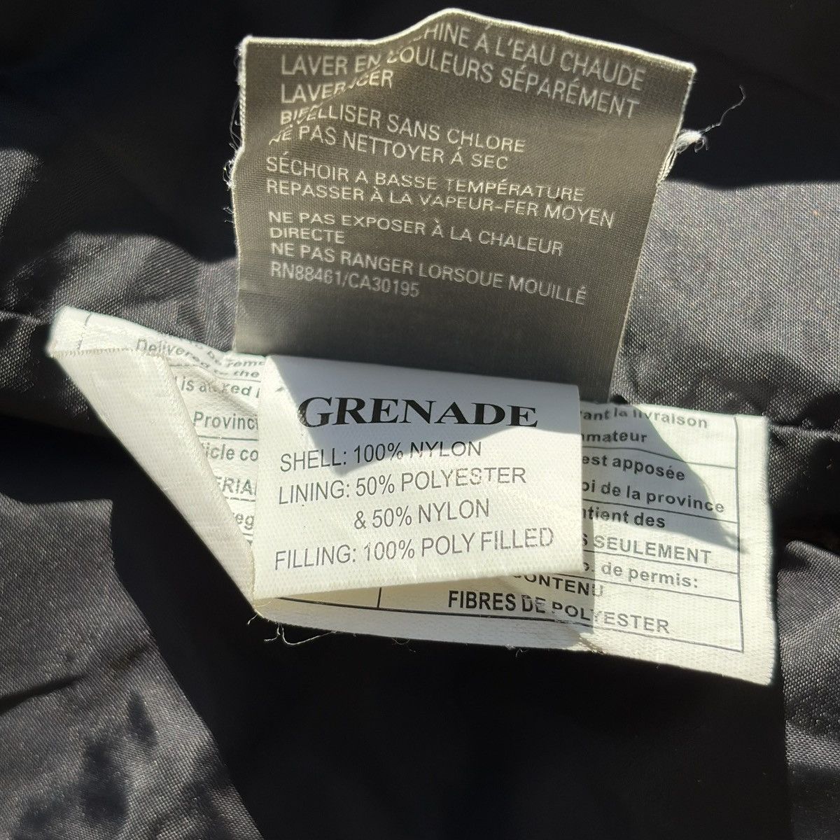 Grenade Vintage Grenade Fatigue Project Snowboard Windbreaker Size US M / EU 48-50 / 2 - 11 Thumbnail