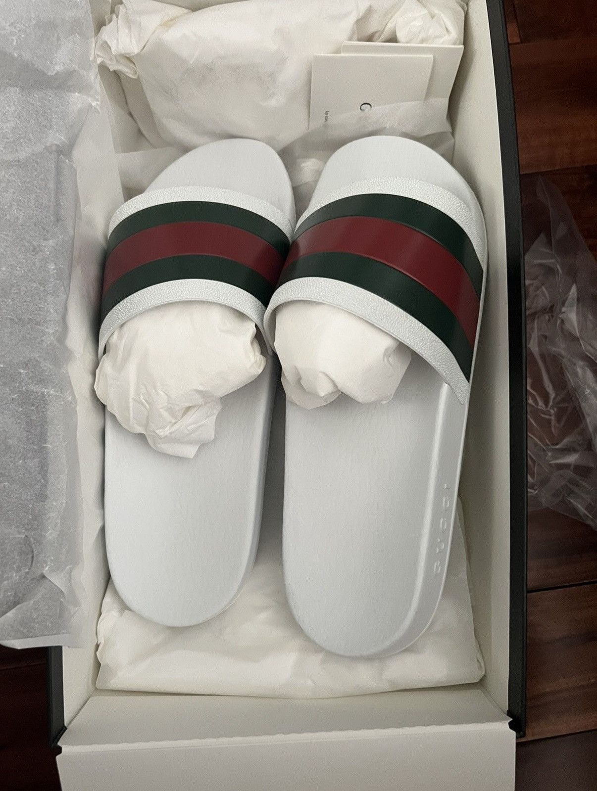 Gucci Gucci Slides Size 9 Size US 9 / EU 42 - 1 Thumbnail
