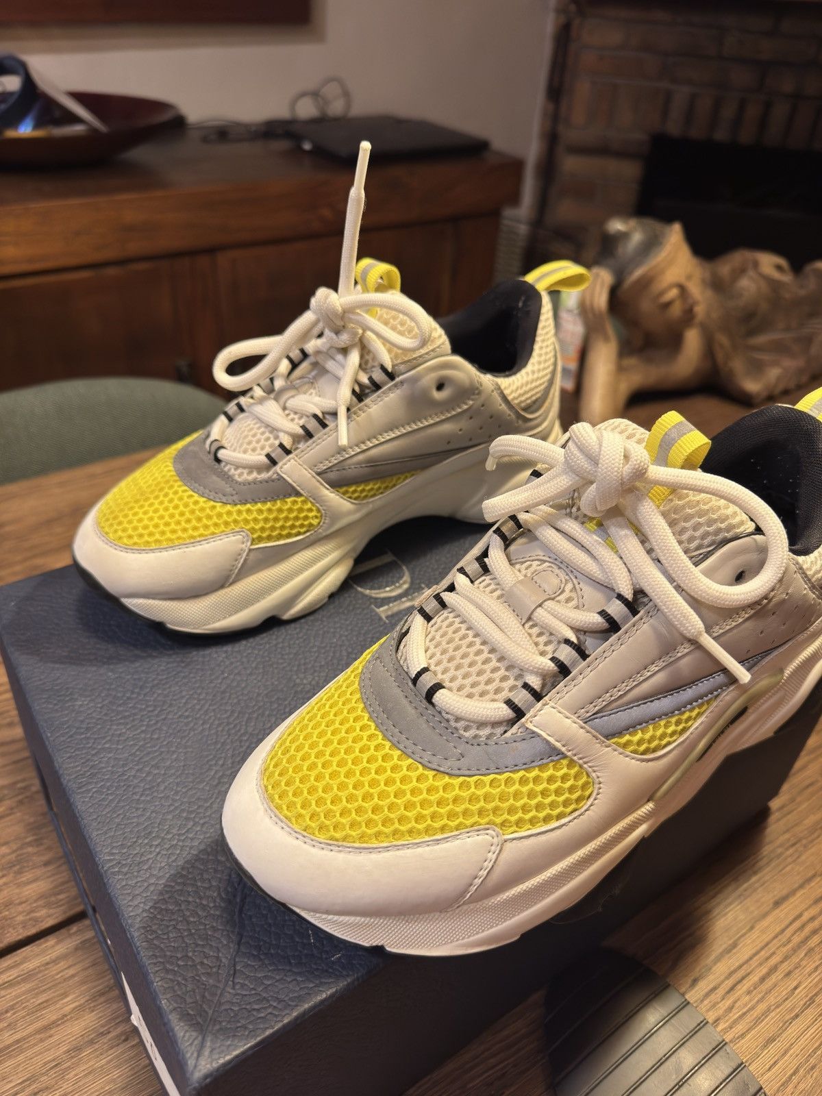 Dior Dior b22 yellow/white Size US 7.5 / EU 40-41 - 12 Thumbnail
