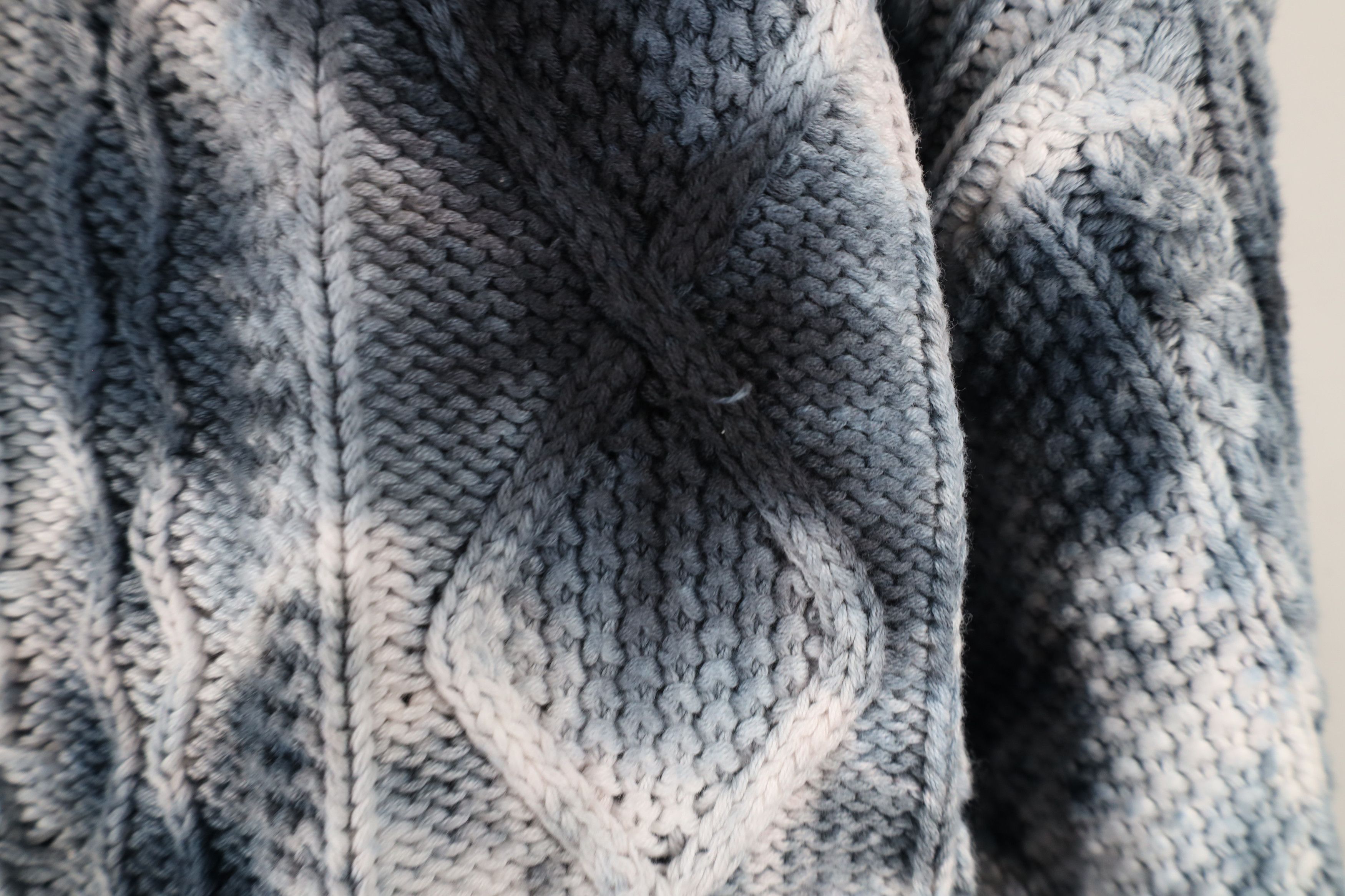 Anthropologie × Vintage Anthropologie Pilcro Chunky Cable Knit Fisherman Sweater Size M / US 6-8 / IT 42-44 - 5 Thumbnail