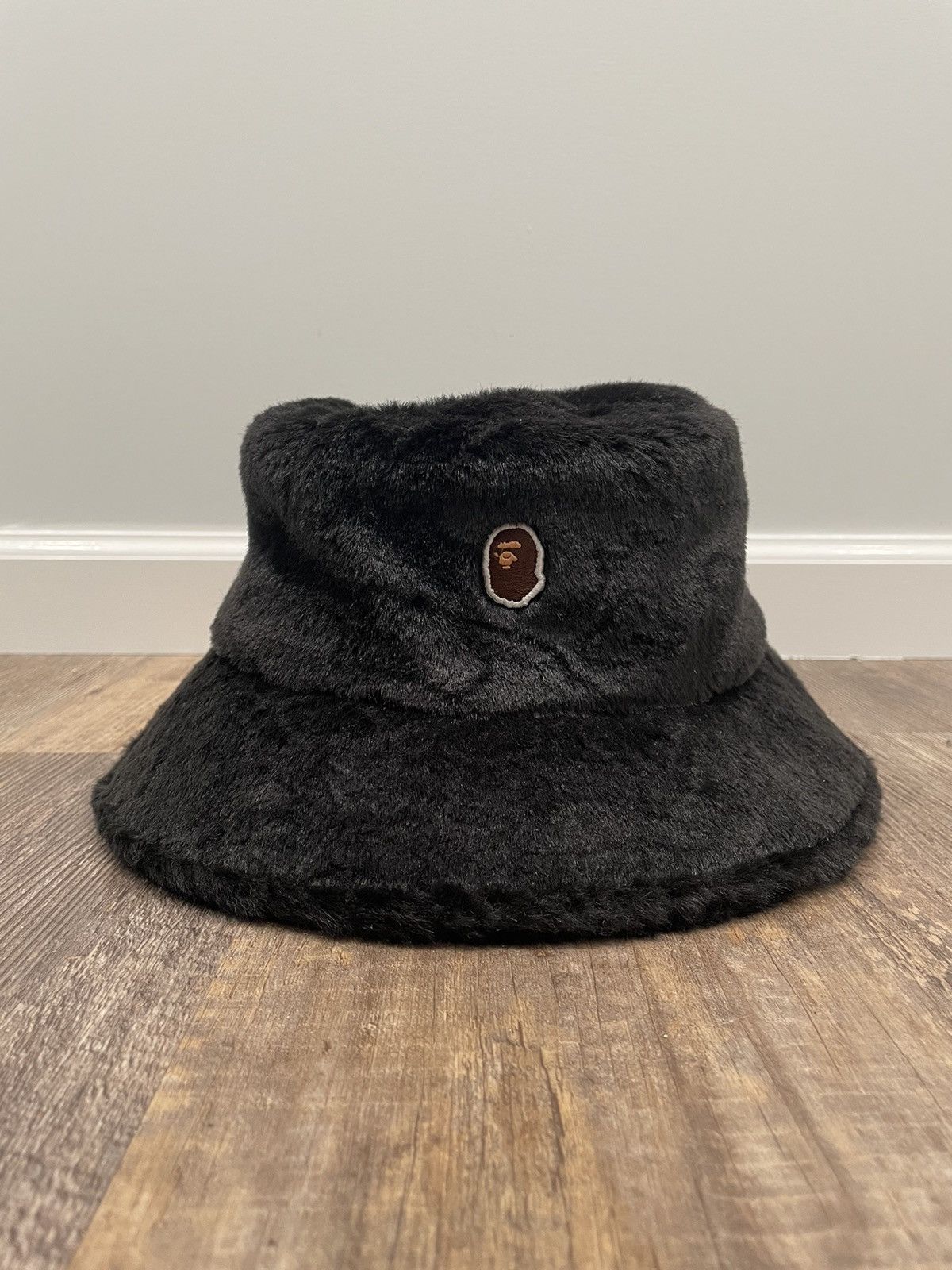 BAPE Neon Camo Fur Hat Mens