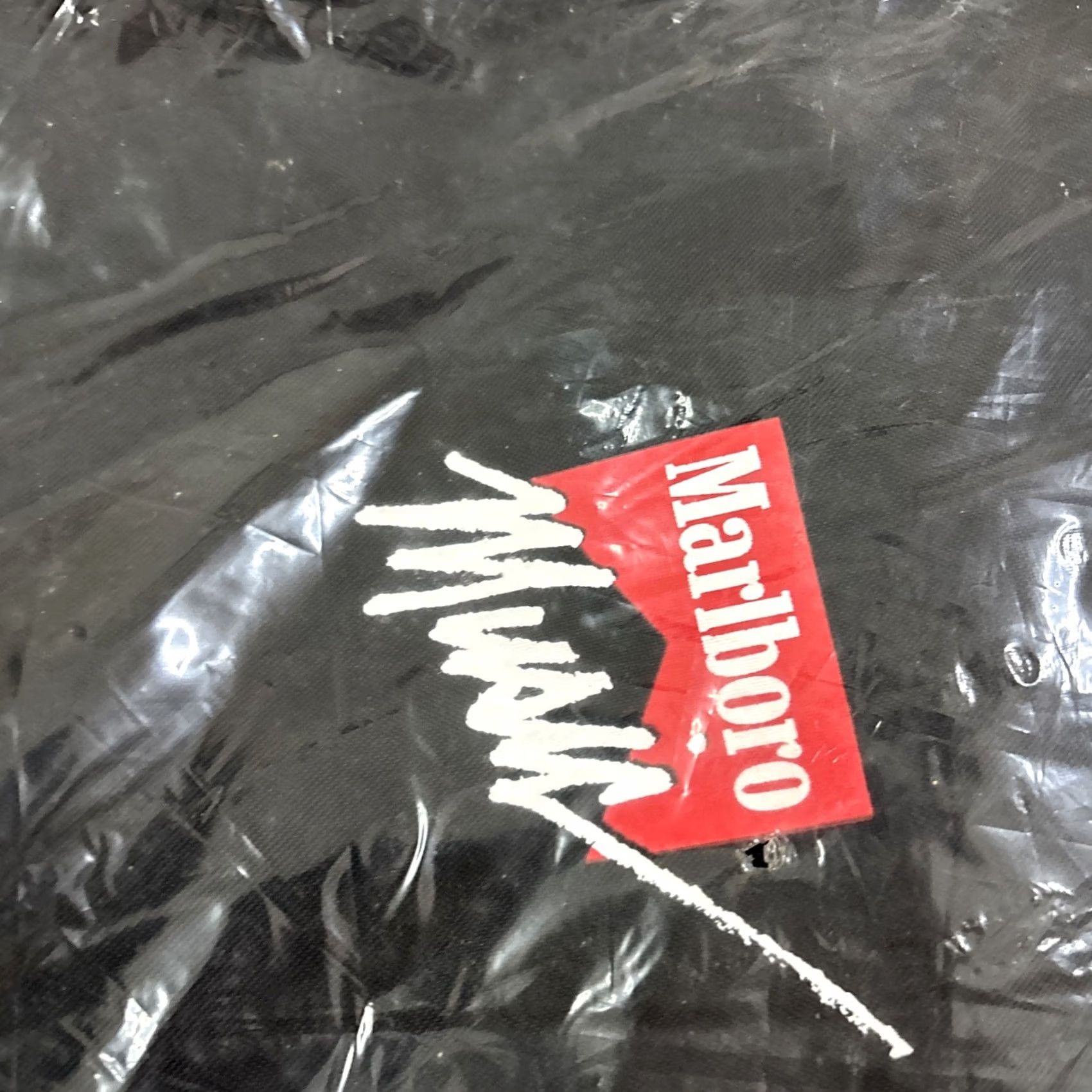 Marlboro VINTAGE Marlboro Music Duffel Bag 90s Rare Cigarettes Sealed Brand New VTG Black Mens Nylon Duffle Size ONE SIZE - 3 Thumbnail
