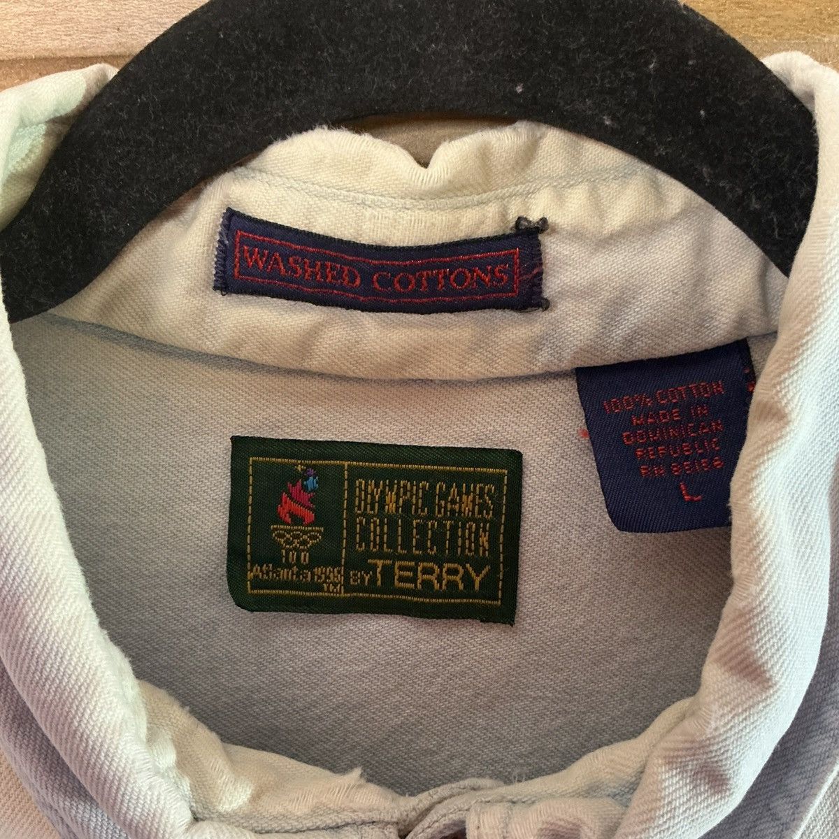 Other Vintage 1996 Atlanta Olympics Shirt L W/FLAWS Grunge Size US L / EU 52-54 / 3 - 3 Thumbnail