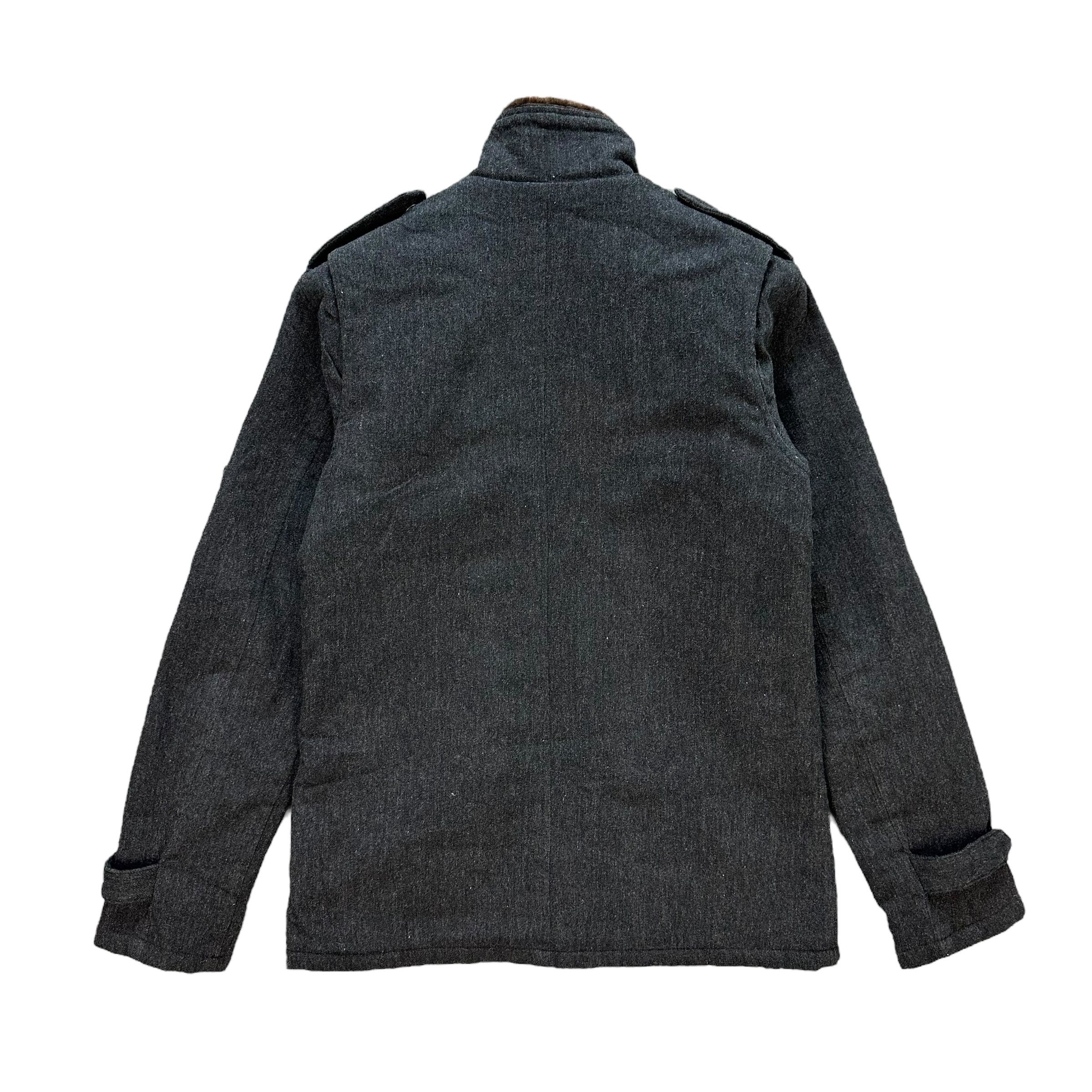 Ben Sherman Ben Sherman Four Pocket Sherpa Neck Wool Jacket #A3-0072 Size US S / EU 44-46 / 1 - 12 Thumbnail