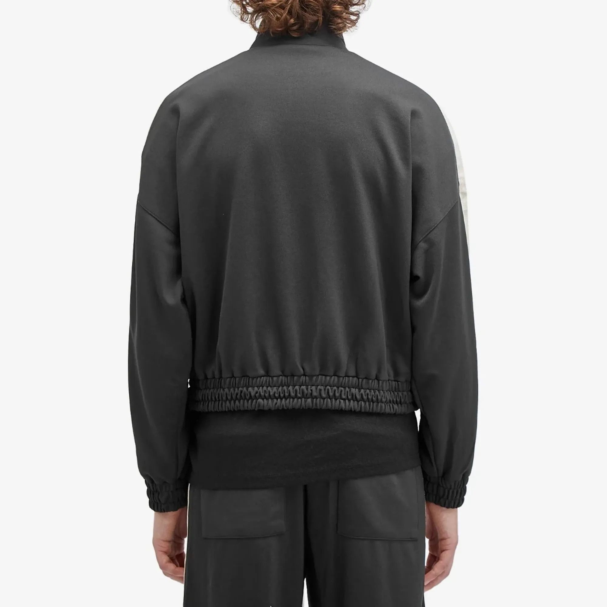 Cole Buxton Black Crochet Logo Oversized Tape Track Jacket Size US S / EU 44-46 / 1 - 5 Thumbnail