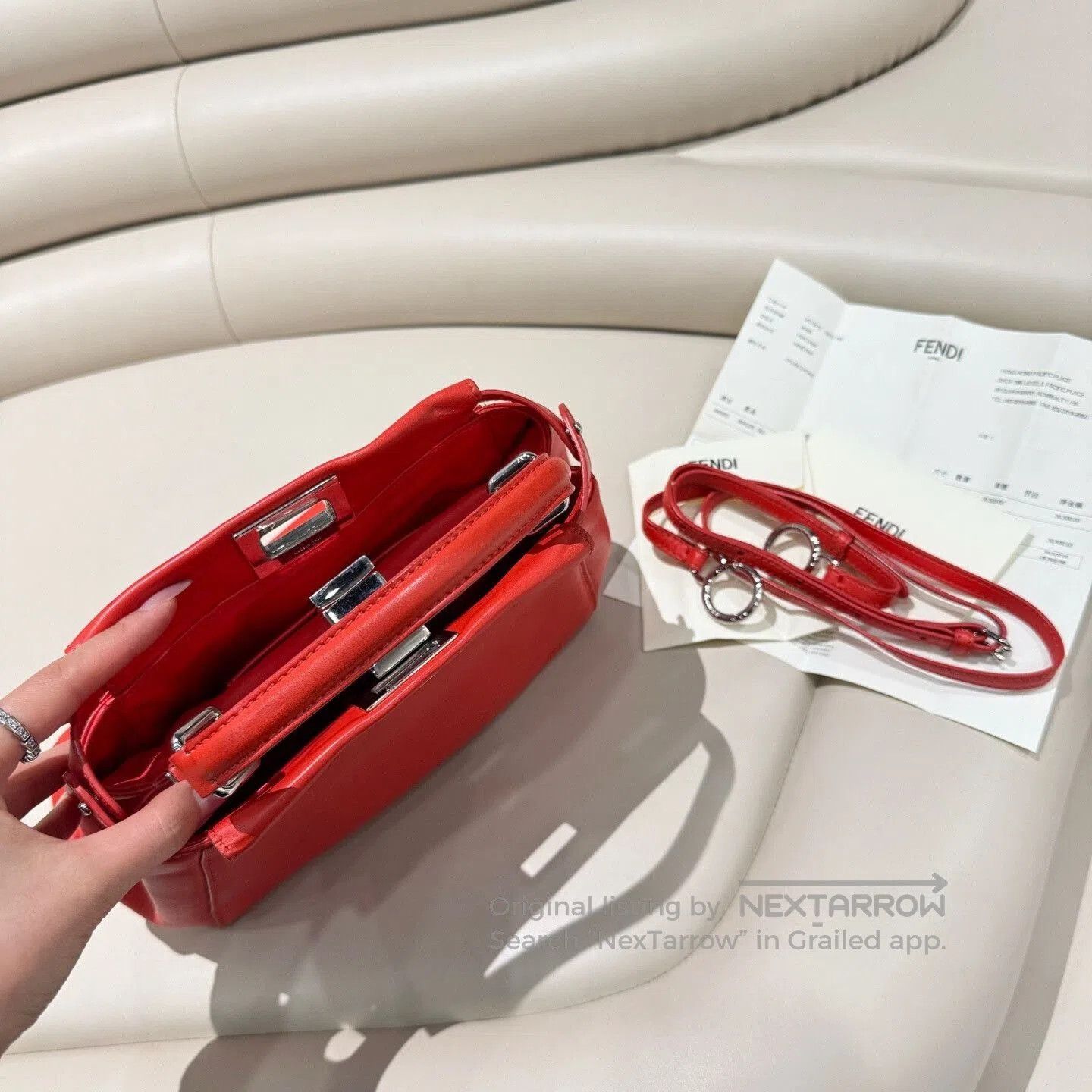 Fendi Fendi Peekaboo 23cm Bag. Size ONE SIZE - 7 Thumbnail