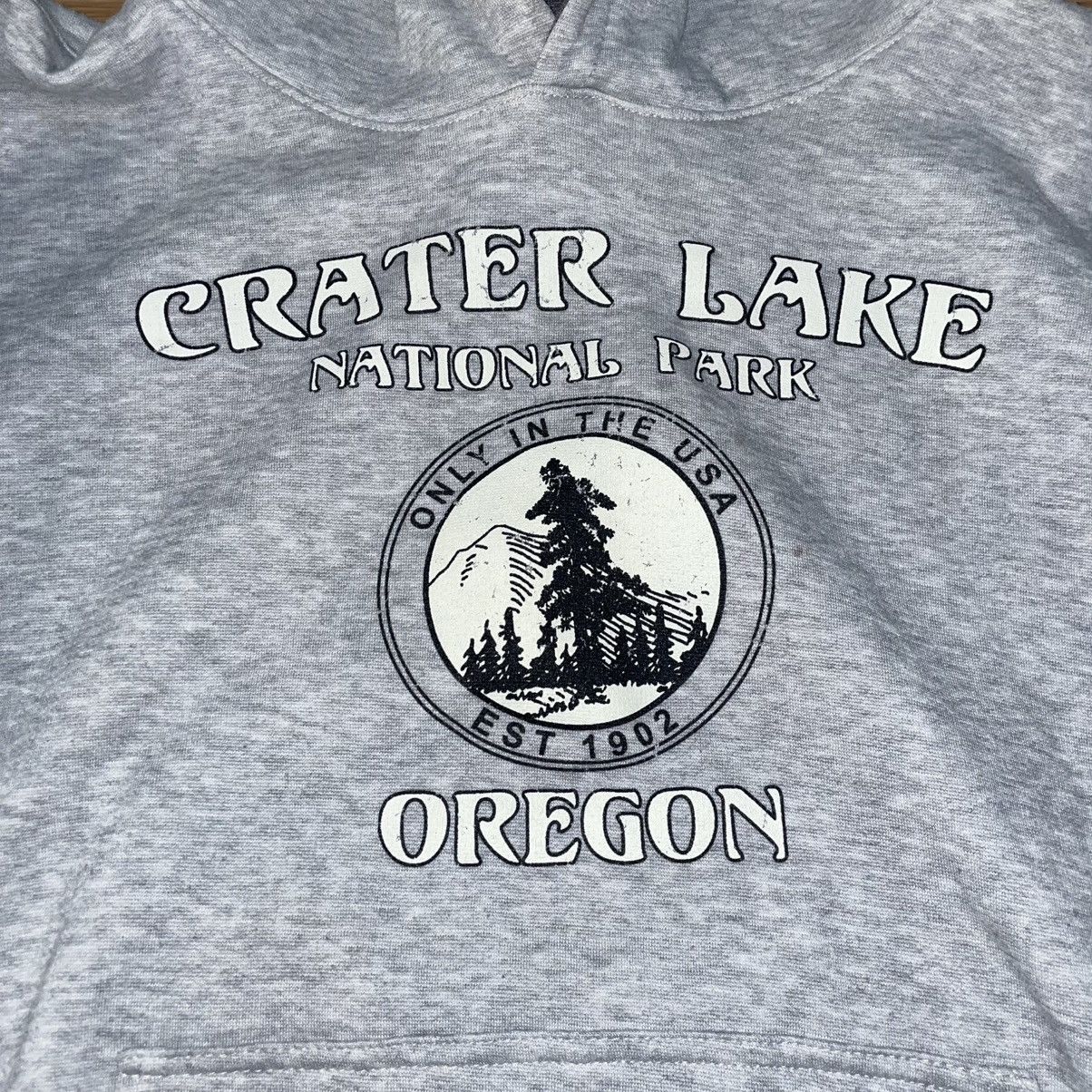 Vintage Vintage Crater Lake Oregon Hoodie Size US XL / EU 56 / 4 - 2 Thumbnail