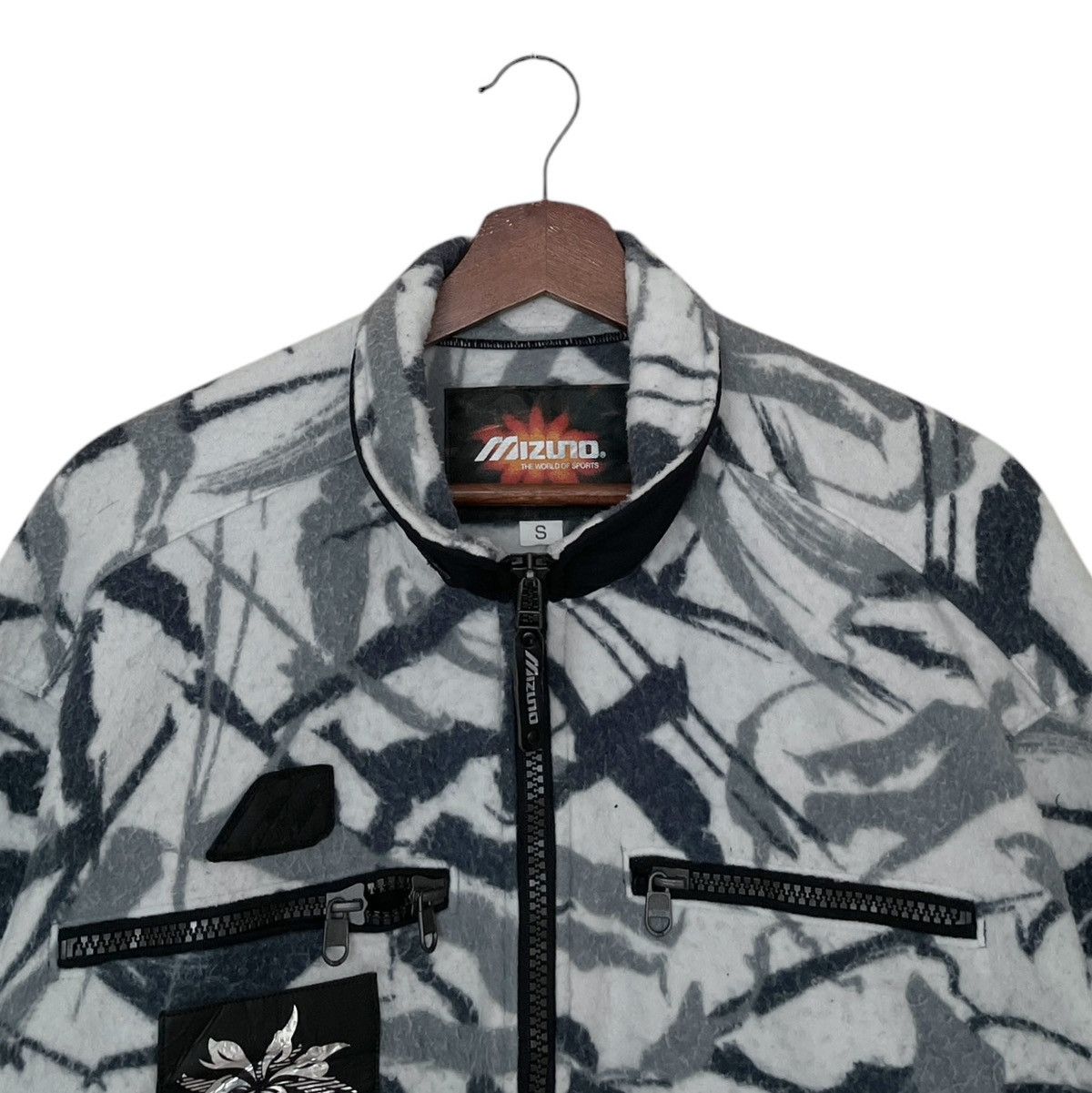 Mizuno Vintage Japanese Brand Mizuno Navajo Fleece Jacket 1990s Size US S / EU 44-46 / 1 - 7 Thumbnail