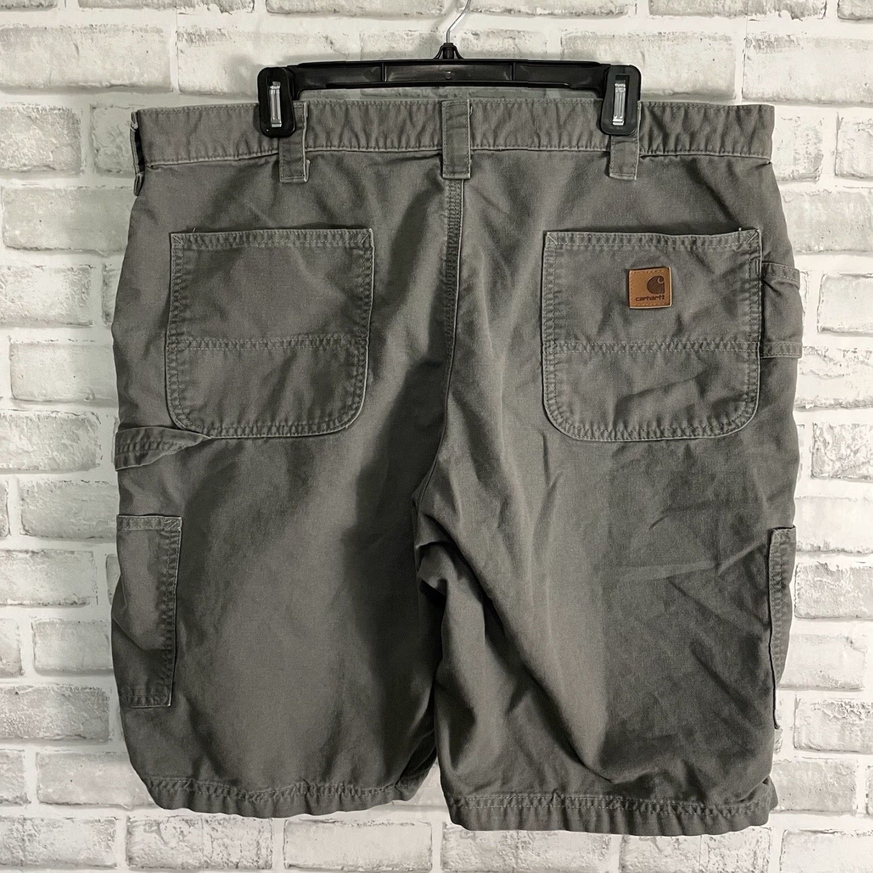 Carhartt Carhartt Cargo Shorts Mens Size 40 Gray 100% Cotton Size US 40 / EU 56 - 5 Thumbnail