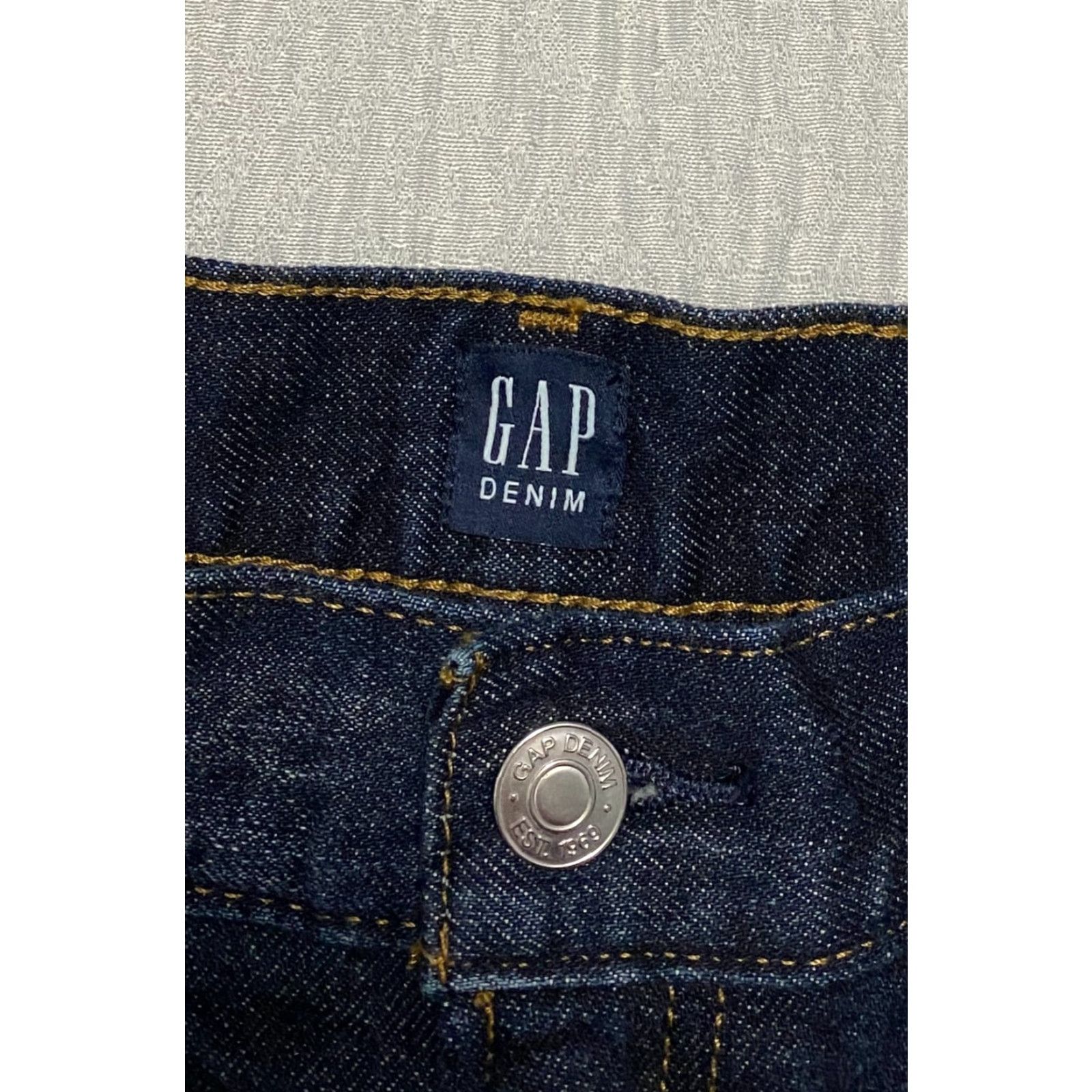 Gap Gap Best Girlfriend Capri Jeans Women's 29 Blue Denim Distressed Frayed Hem Capris 5-Pocket Size ONE SIZE - 7 Thumbnail