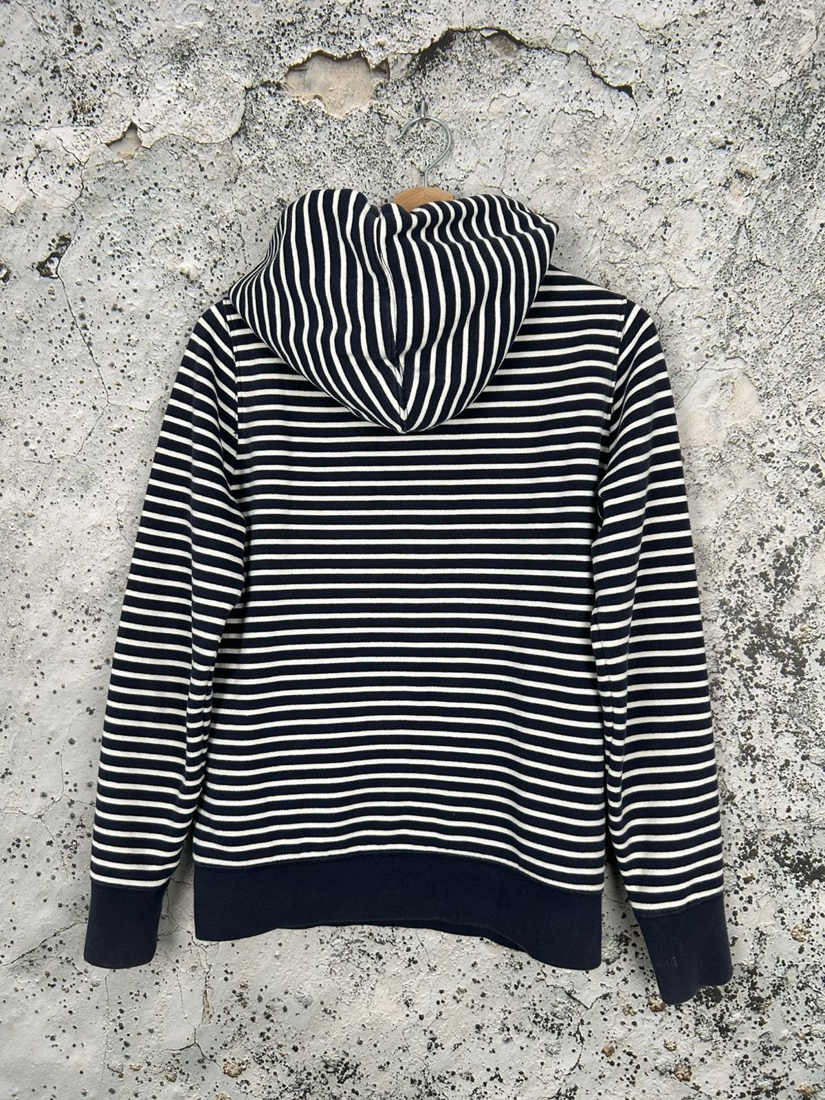 Gap GAP Stripe Hoodie Streetwear Rap Skate Boxy Baggy Hype Size US S / EU 44-46 / 1 - 4 Thumbnail